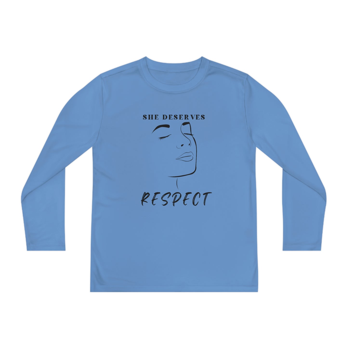 Vibes, Youth Long Sleeve Competitor Tee