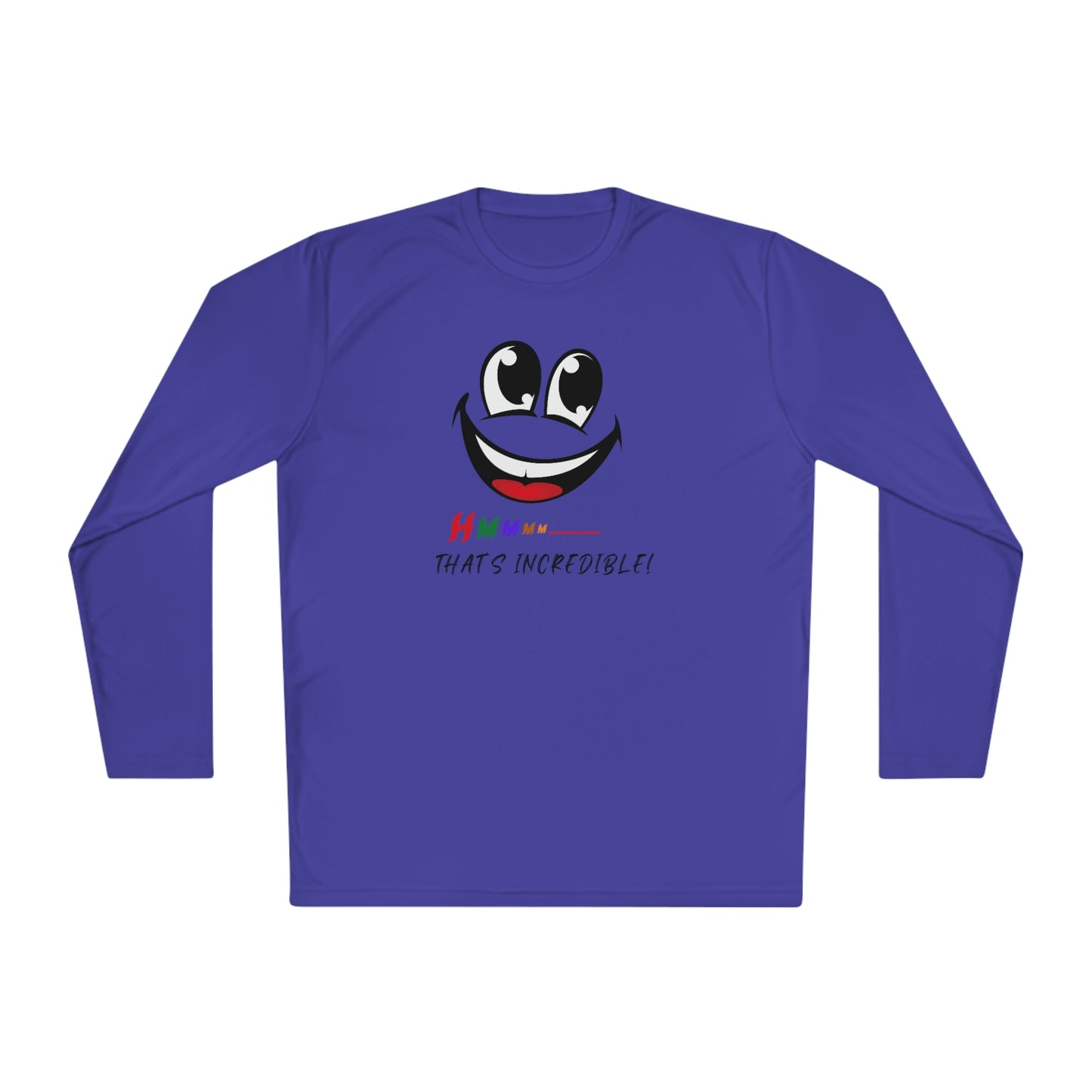 Hmmm, Unisex Lightweight Long Sleeve Tee