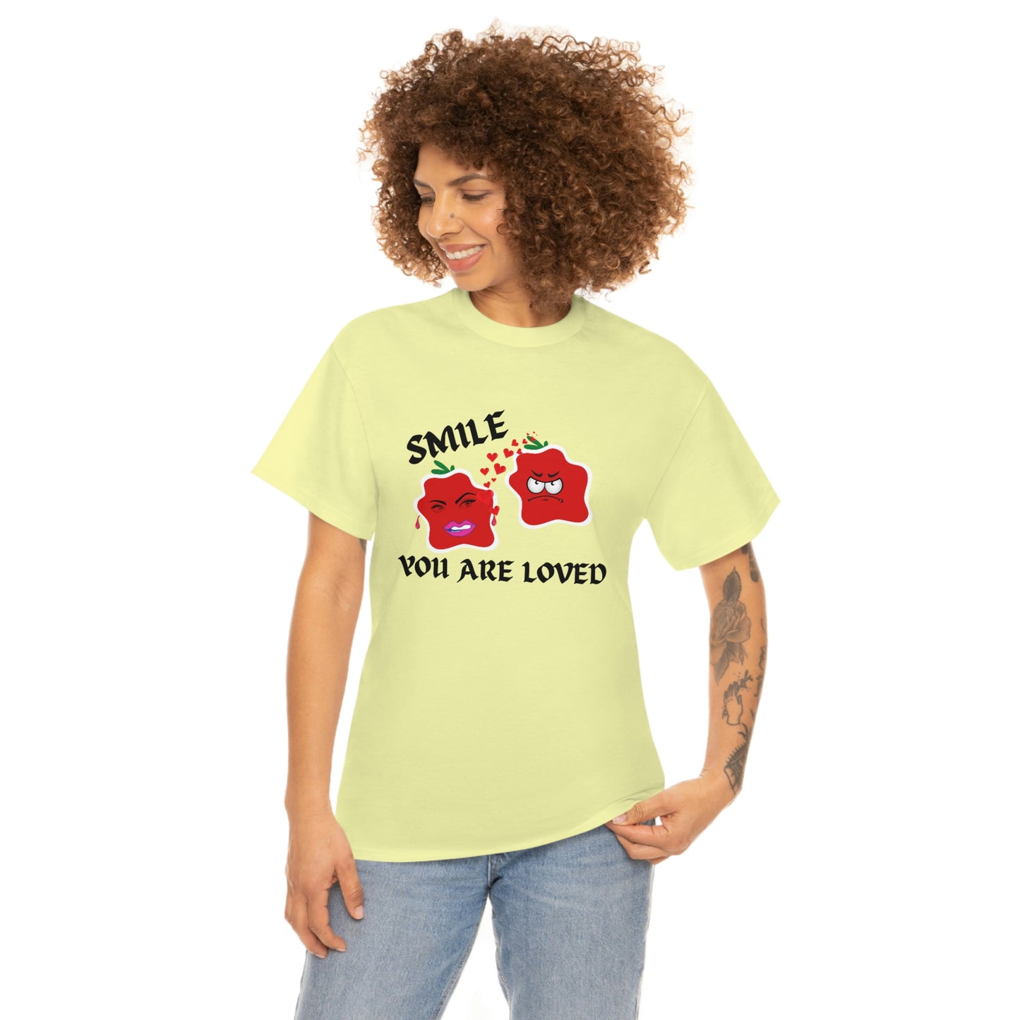 Smile Unisex Heavy Cotton Tee