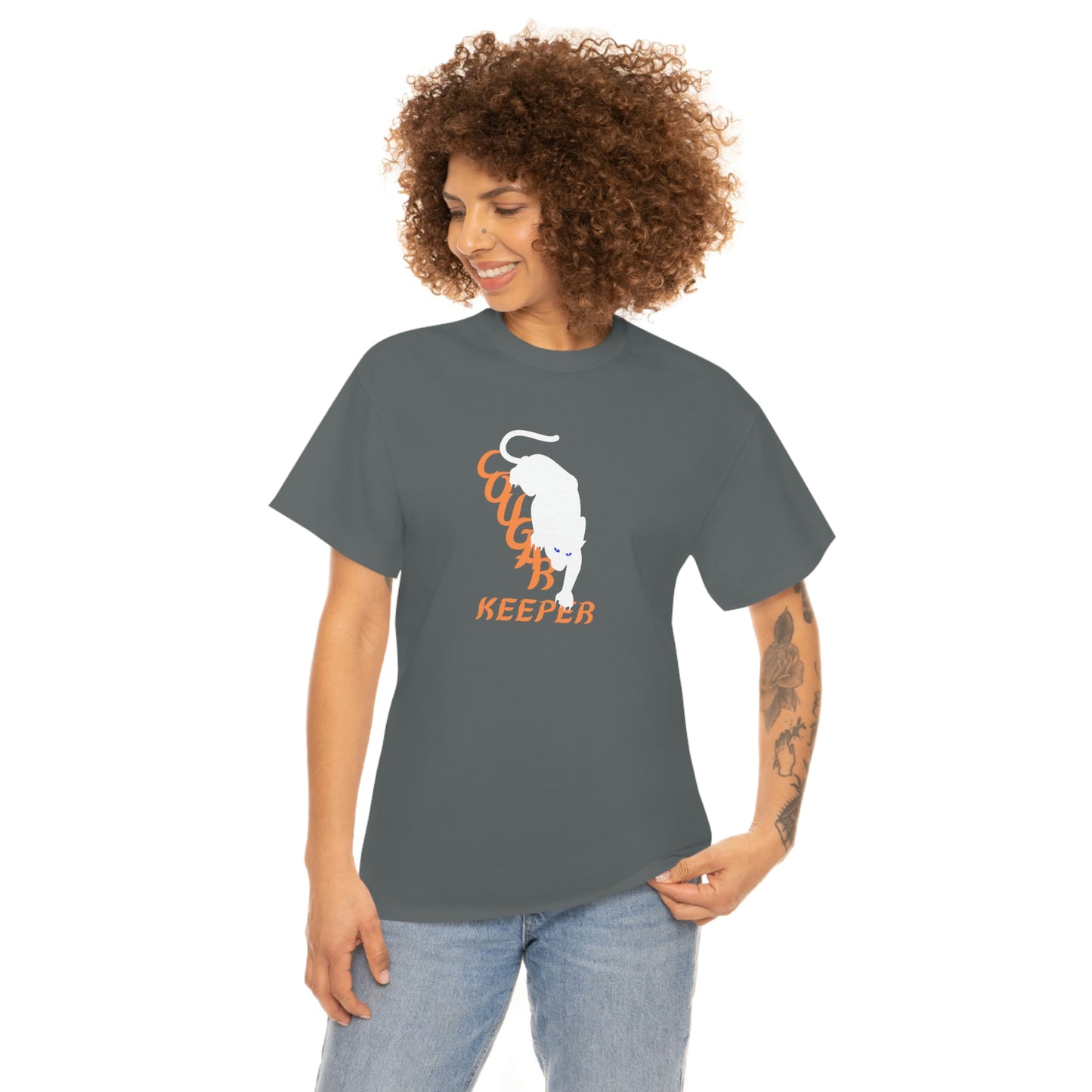 Cougar Unisex Heavy Cotton Tee