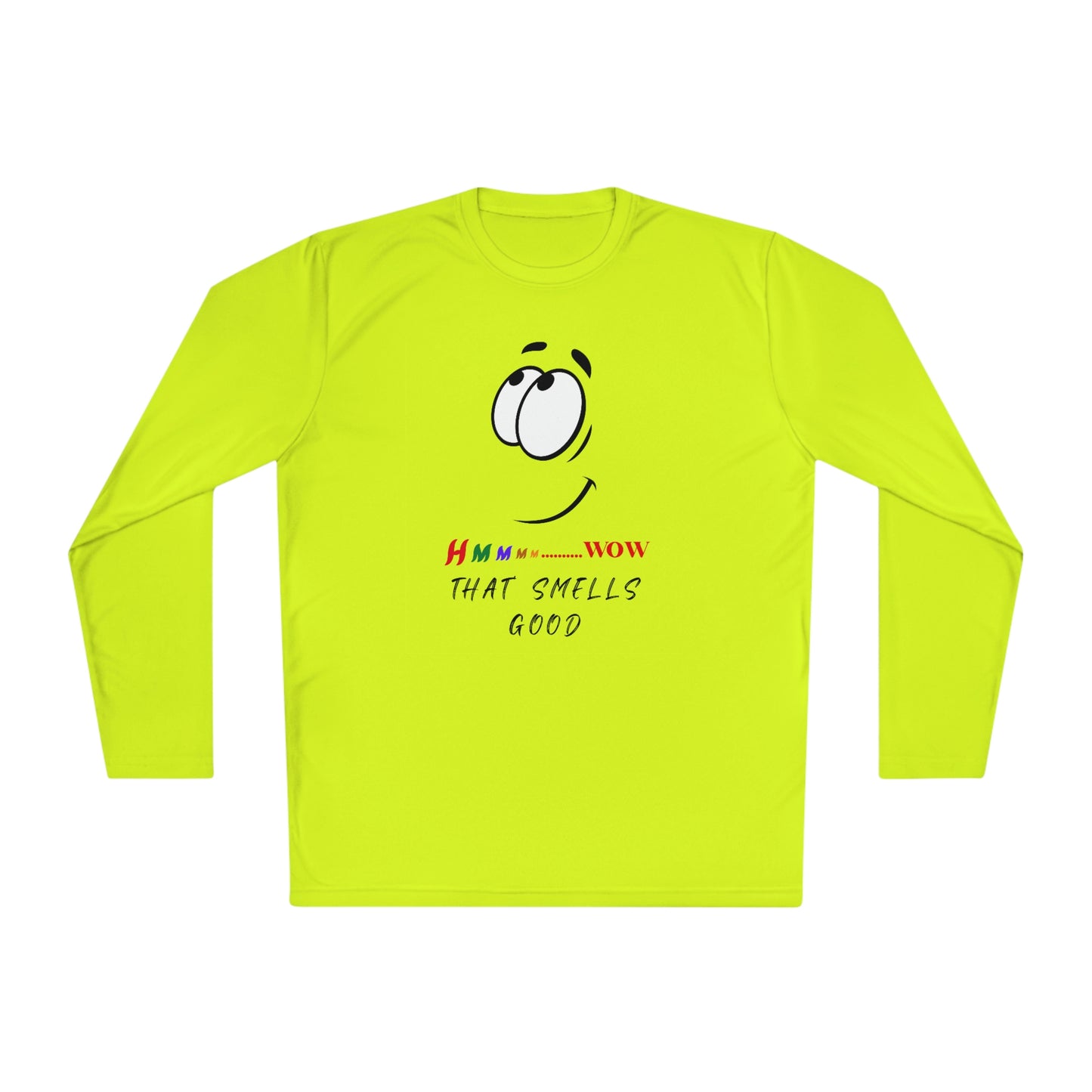 Hmmm, Unisex Lightweight Long Sleeve Tee