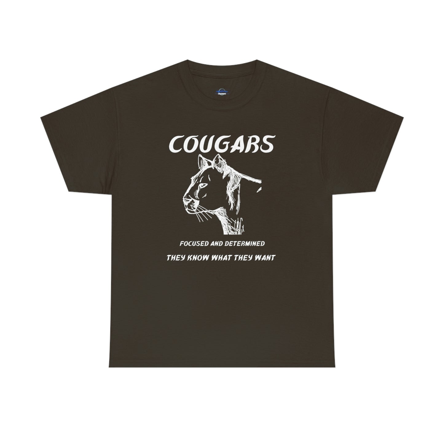 Cougars Unisex Heavy Cotton Tee