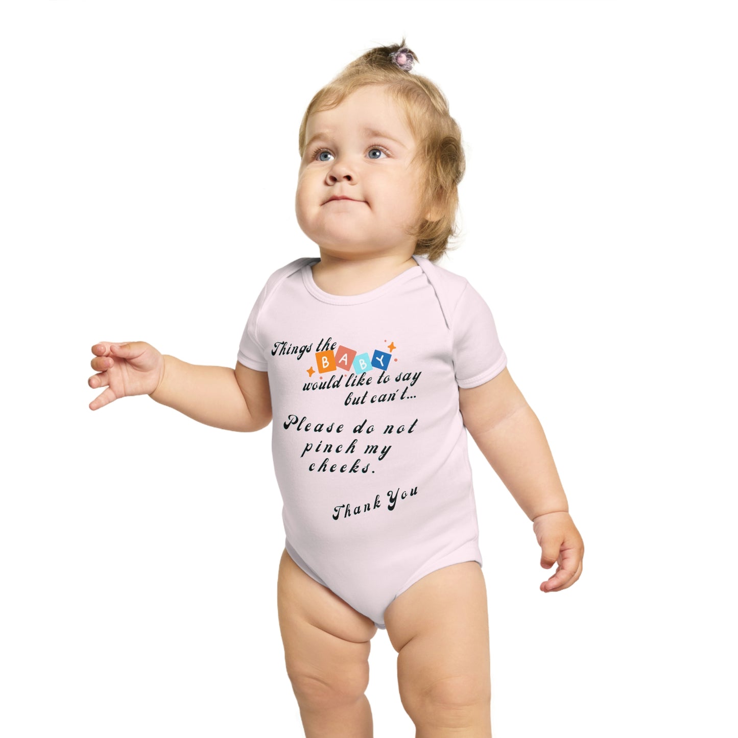 Baby Talk, Short Sleeve Baby Bodysuit