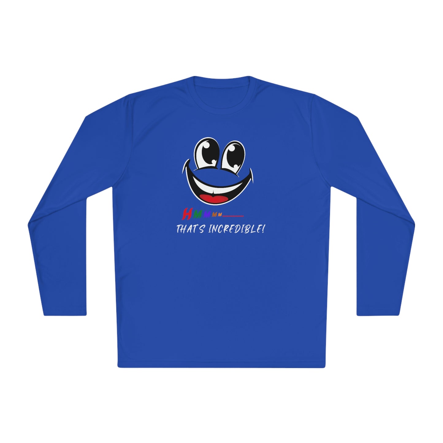 Hmmm, Unisex Lightweight Long Sleeve Tee