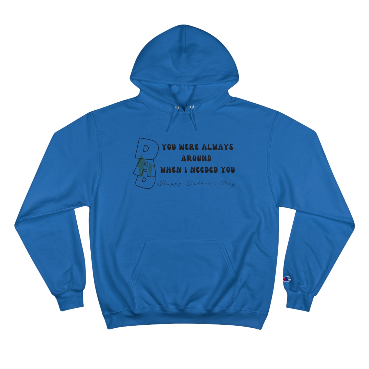 Exotic Print Father's Day Champion Hoodie