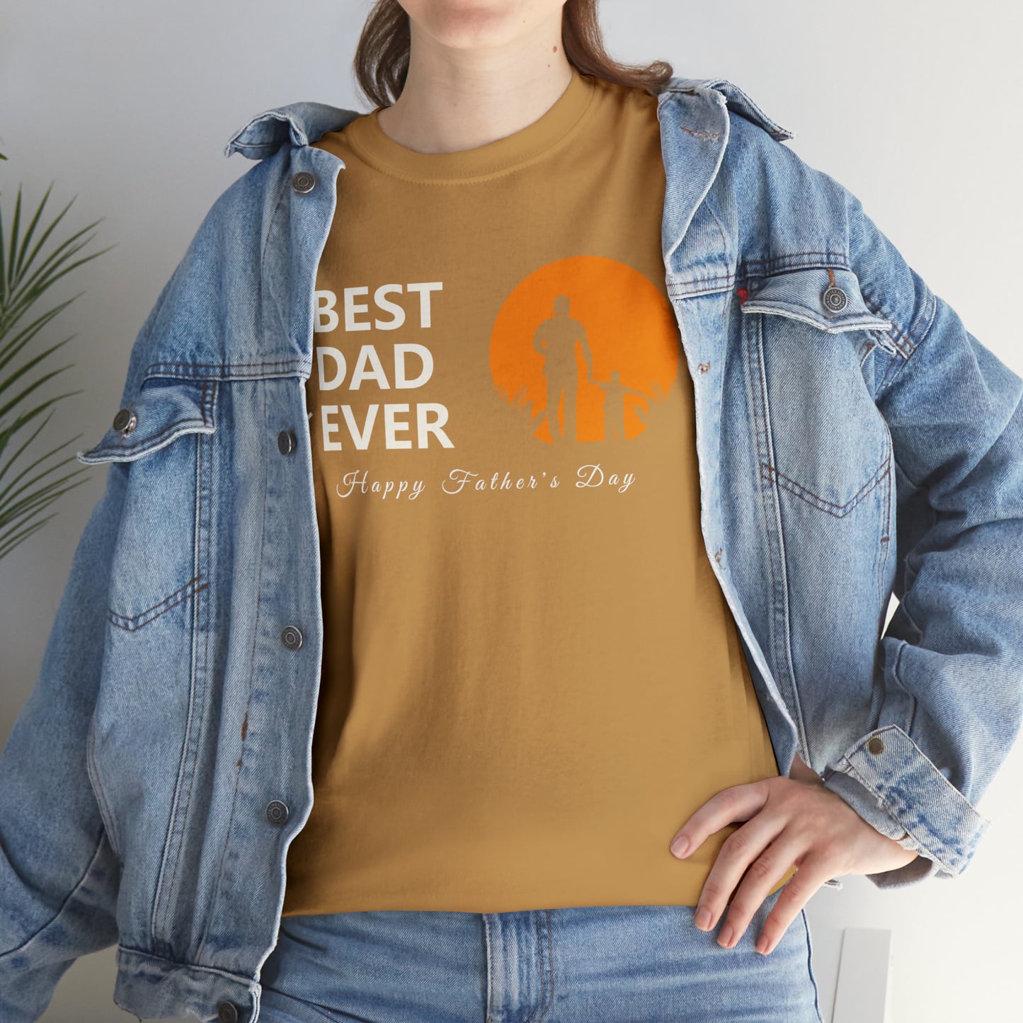 Exotic Print Father's Day Unisex Heavy Cotton Tee