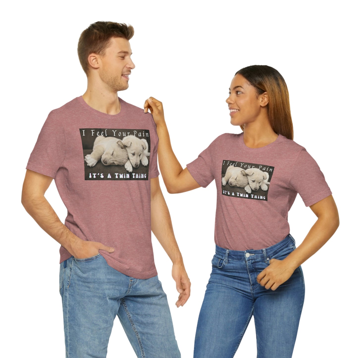 Twin, Unisex Jersey Short Sleeve Tee