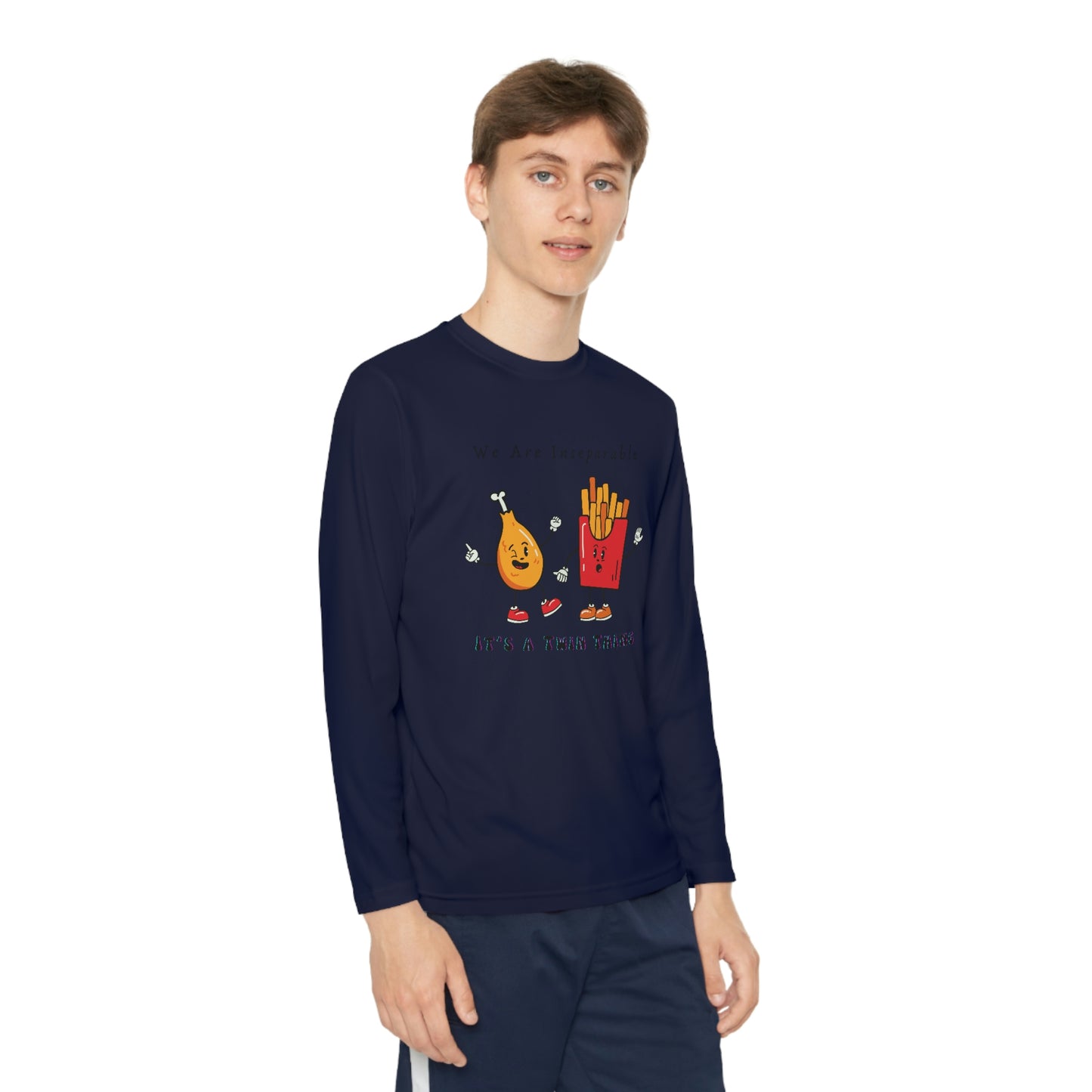 Twin, Youth Long Sleeve Competitor Tee