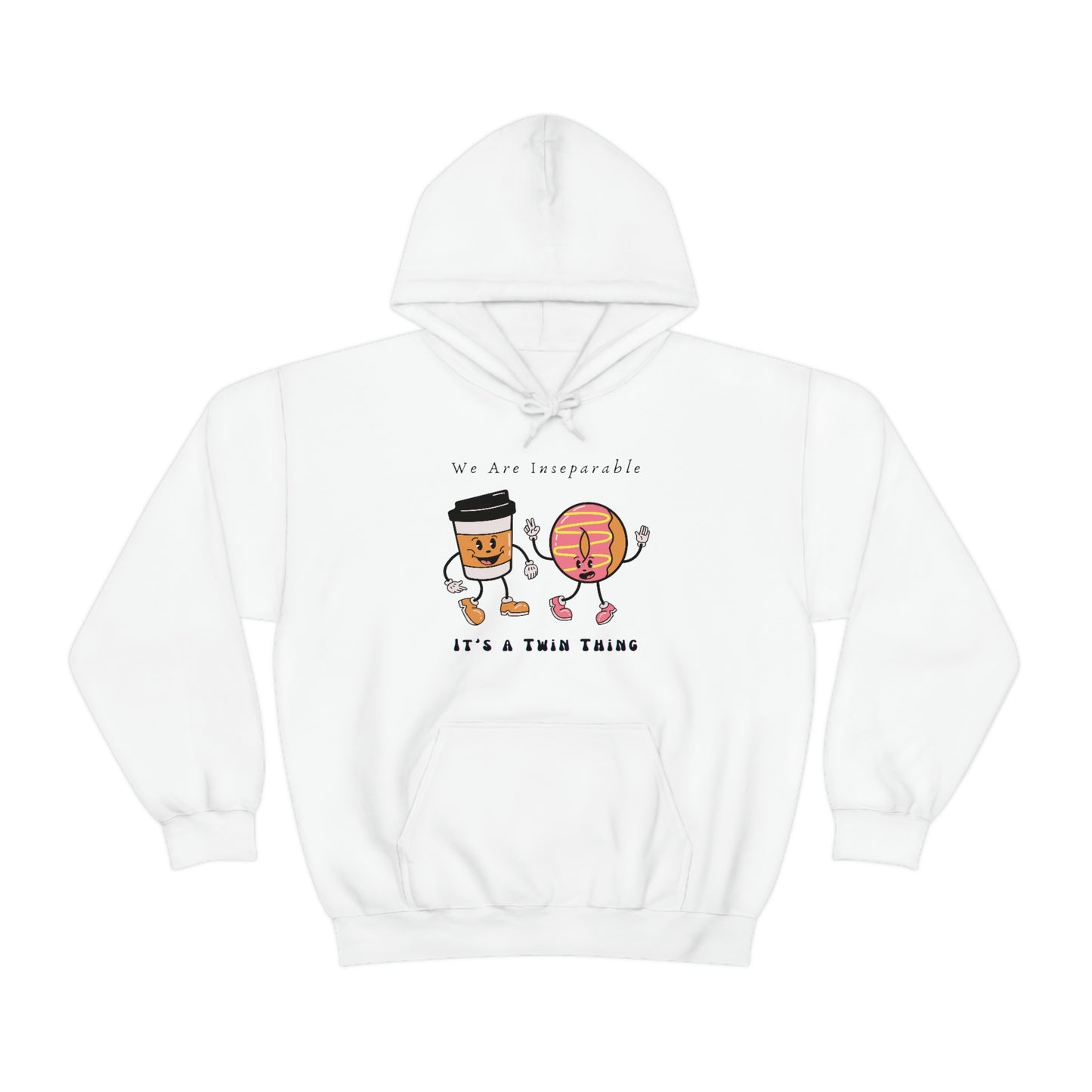 Twin, Unisex Heavy Blend™ Hooded Sweatshirt