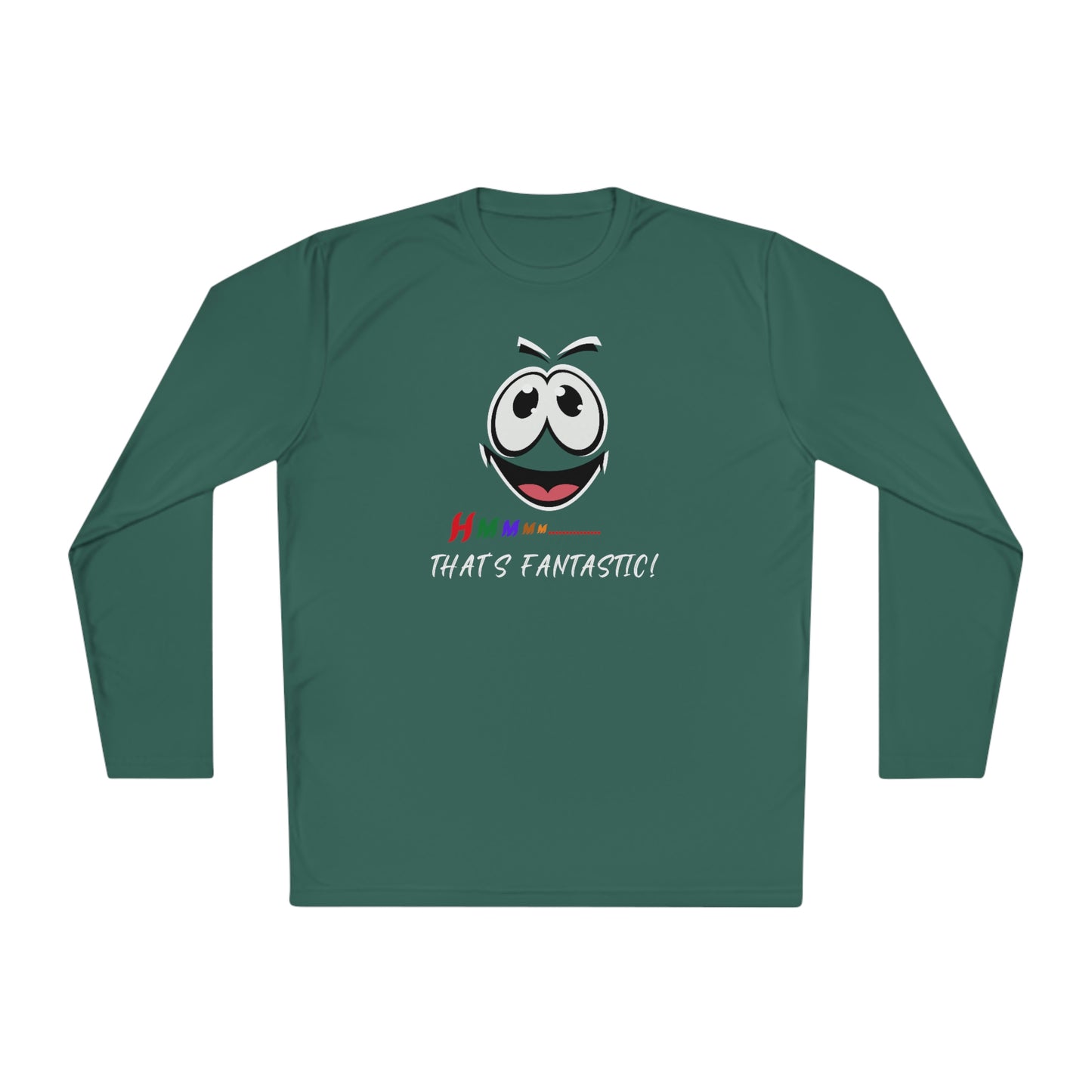 Hmmm, Unisex Lightweight Long Sleeve Tee