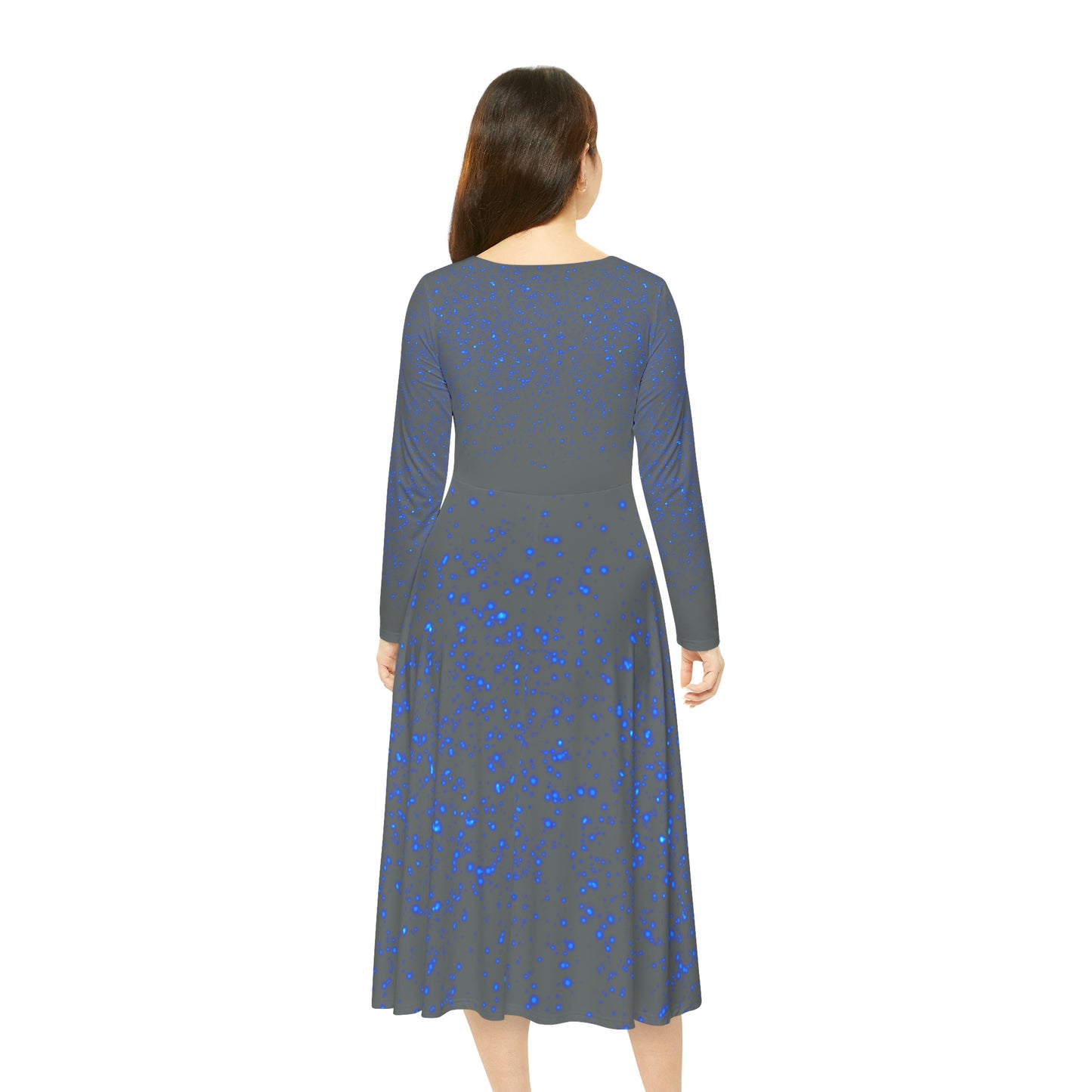 Women's Long Sleeve Dance Dress