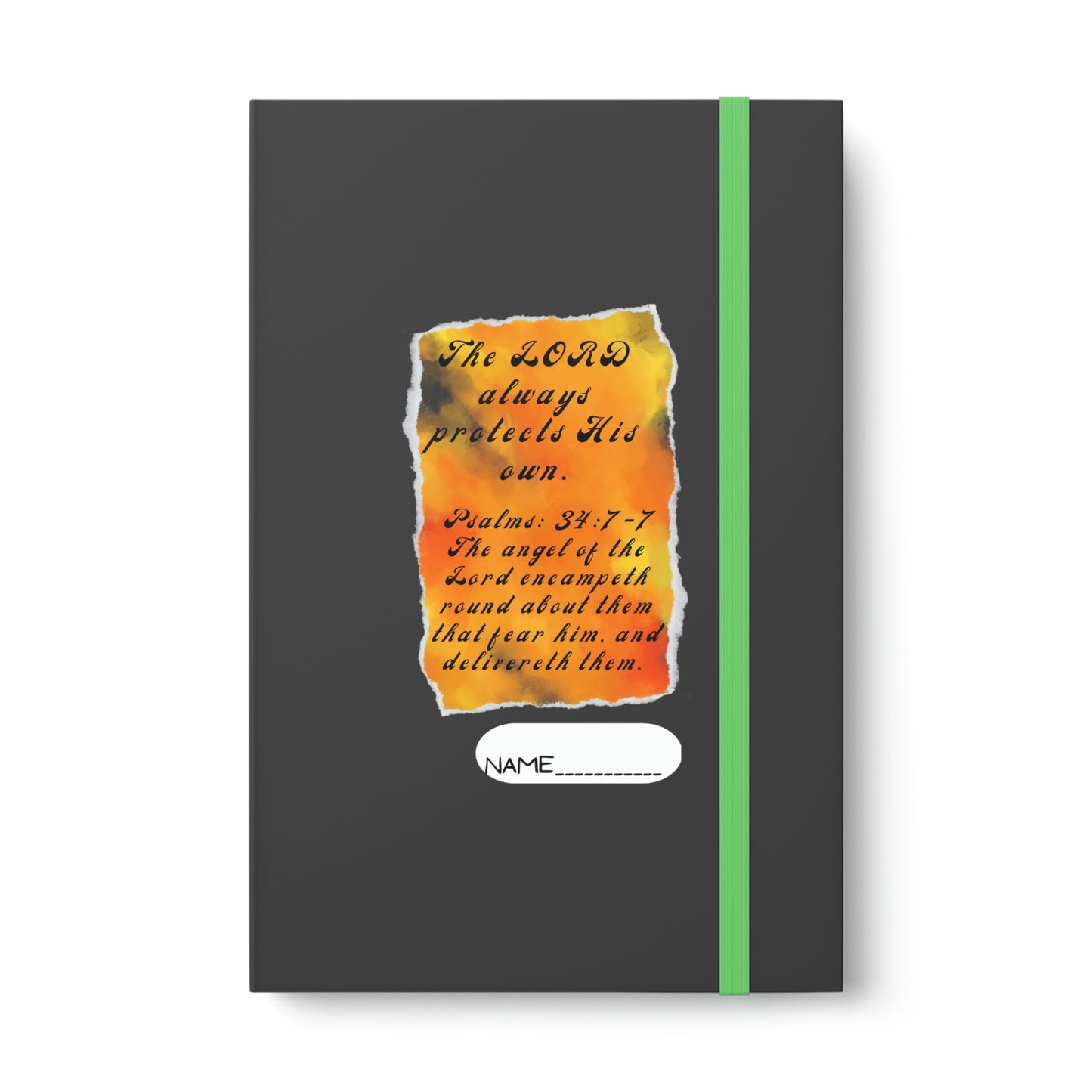 Color Contrast Notebook - Ruled