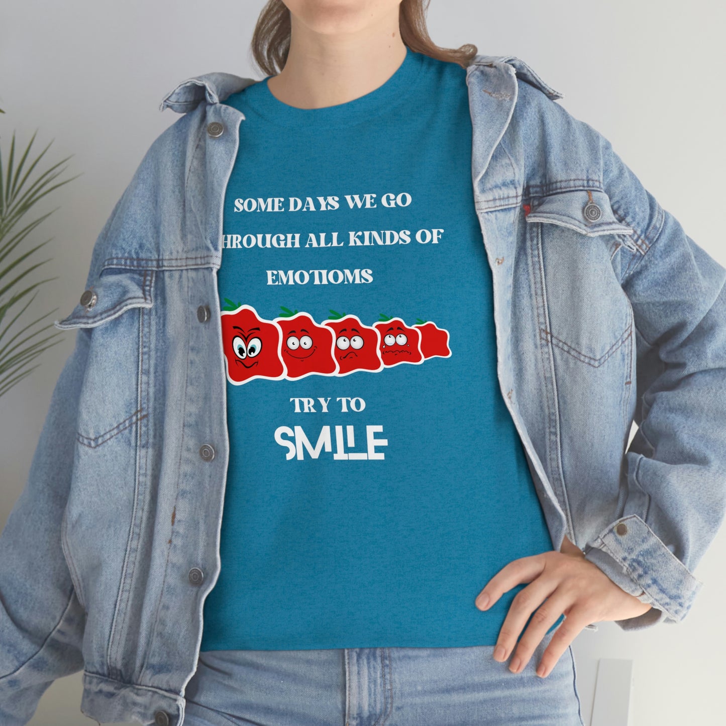 Smile Unisex Heavy Cotton Tee