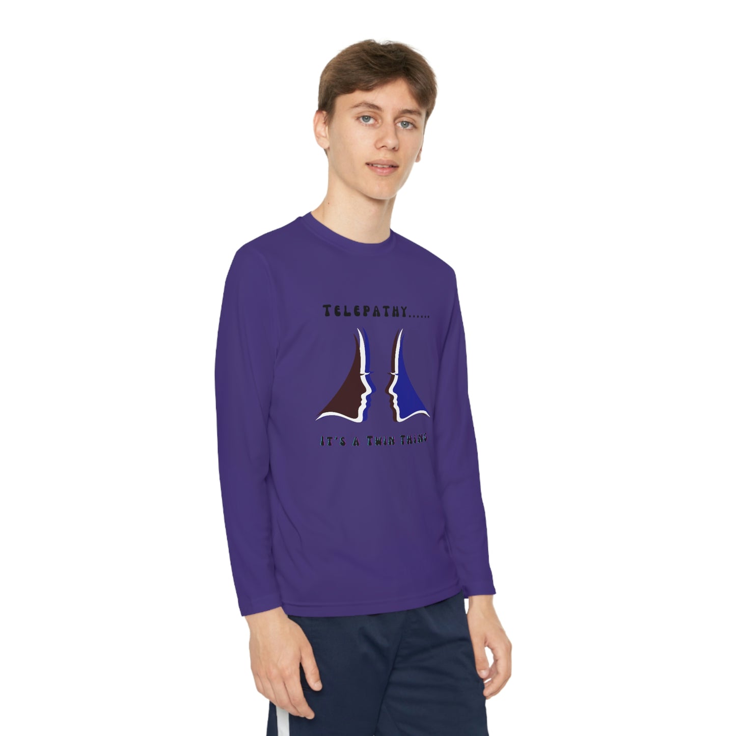 Twin, Youth Long Sleeve Competitor Tee