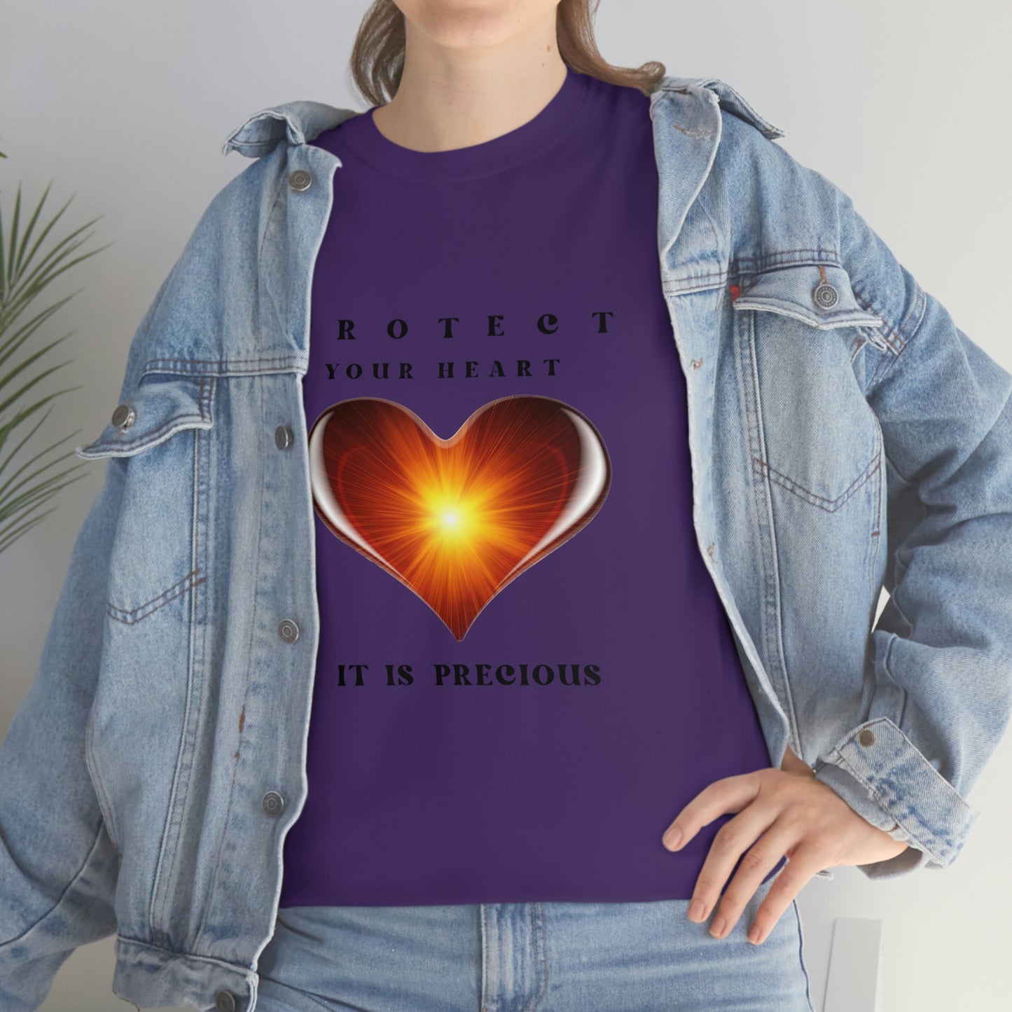 Protect Your Heart Unisex Heavy Cotton Tee