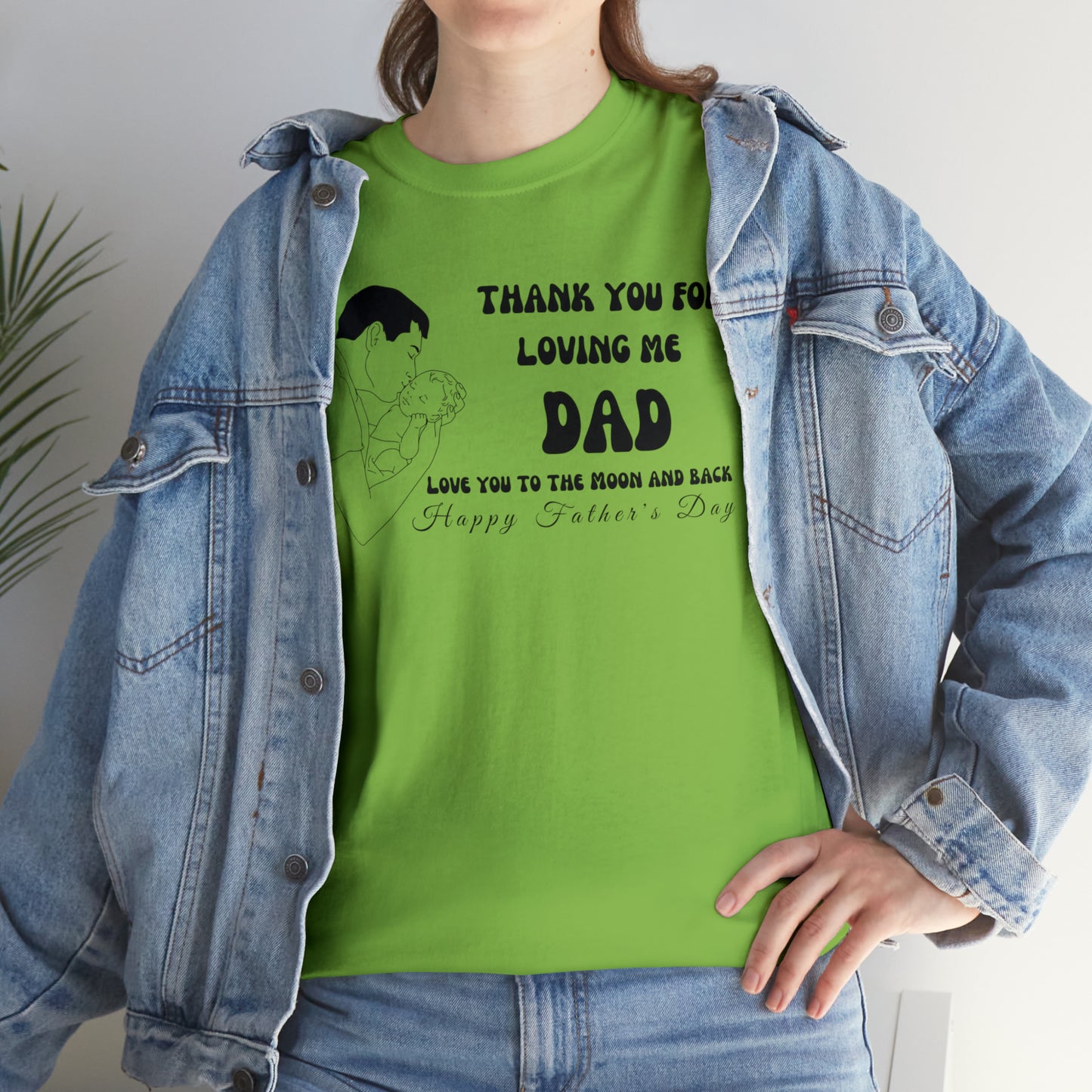 Exotic Print Father's Day Unisex Heavy Cotton Tee