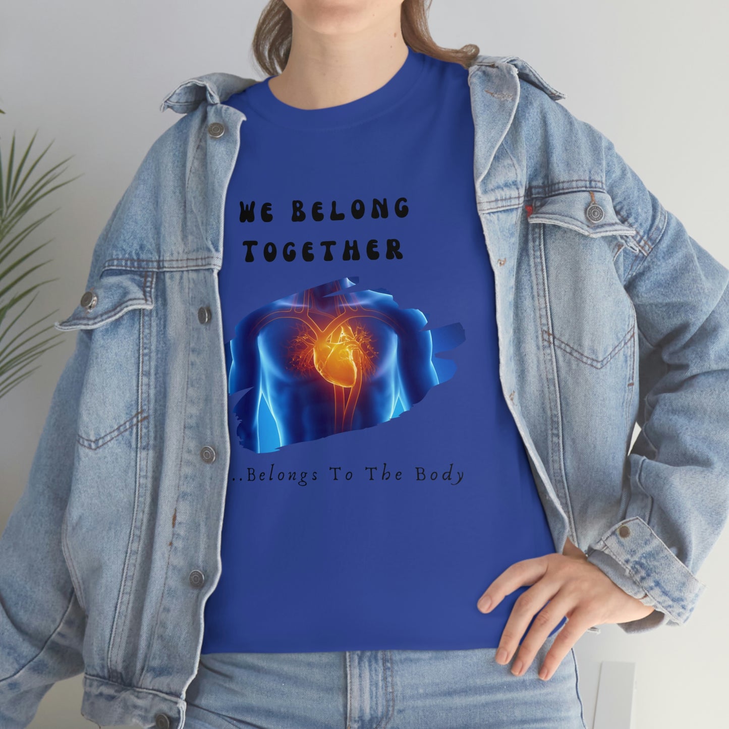 Stronger Together, Love, Unisex Heavy Cotton Tee