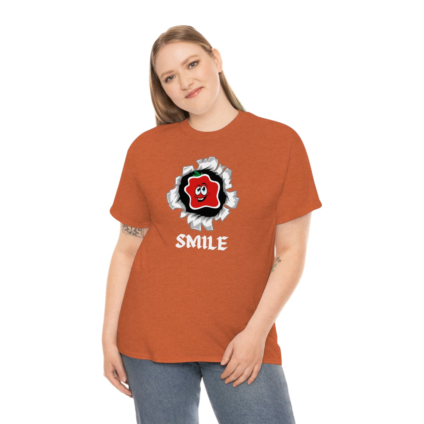 Smile Unisex Heavy Cotton Tee