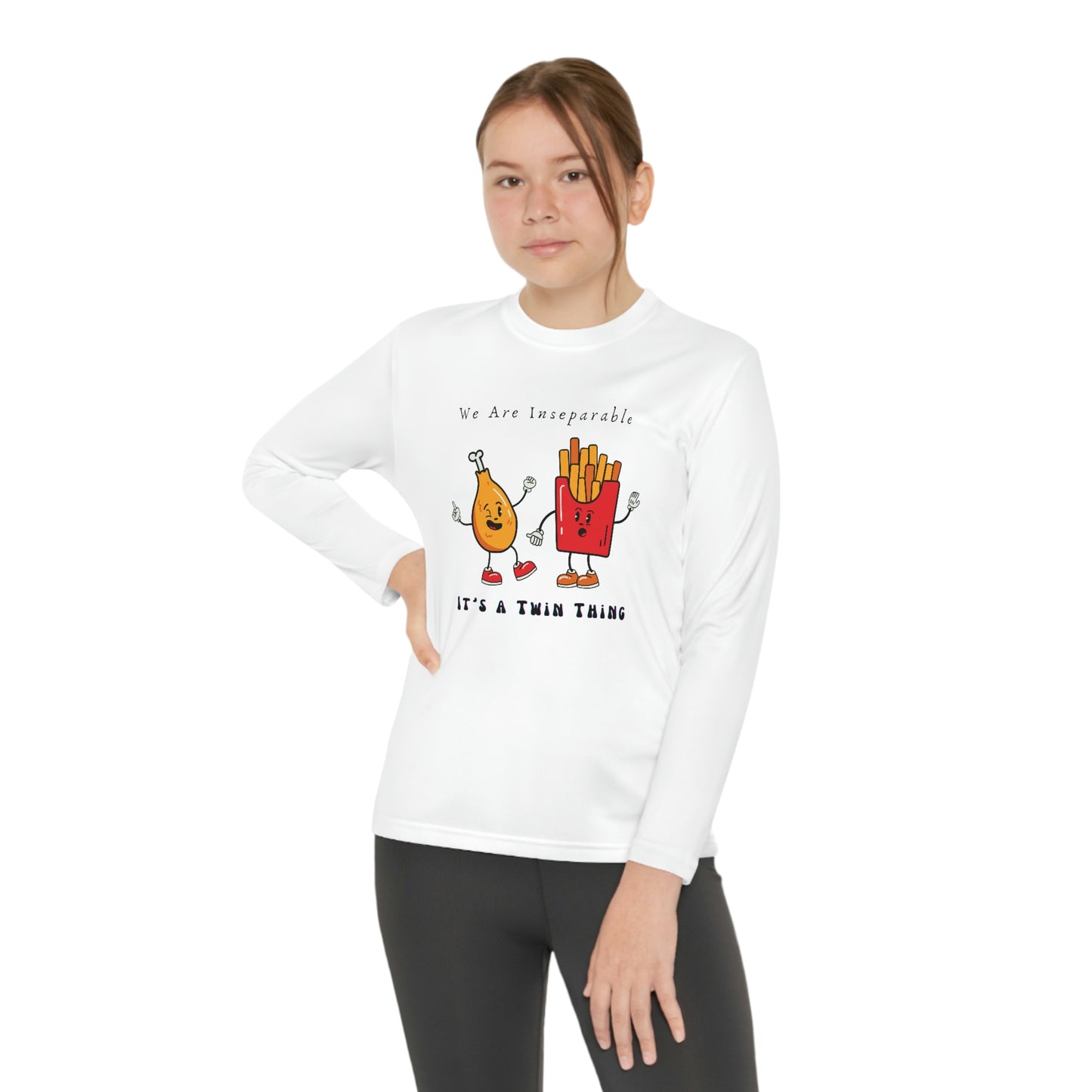 Twin, Youth Long Sleeve Competitor Tee