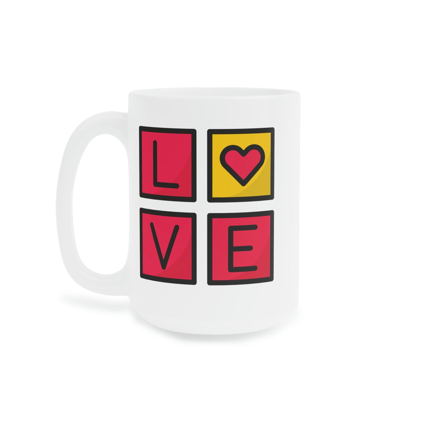 Love Ceramic Mugs (11oz\15oz\20oz)