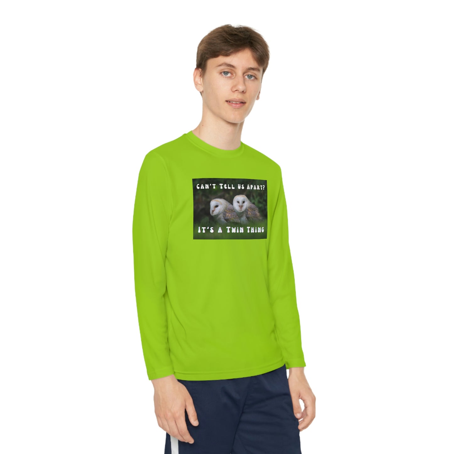 Twin, Youth Long Sleeve Competitor Tee