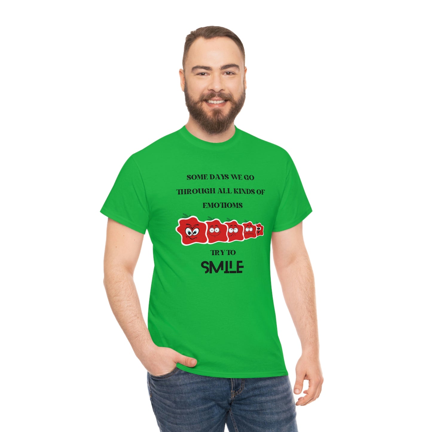 Smile Unisex Heavy Cotton Tee