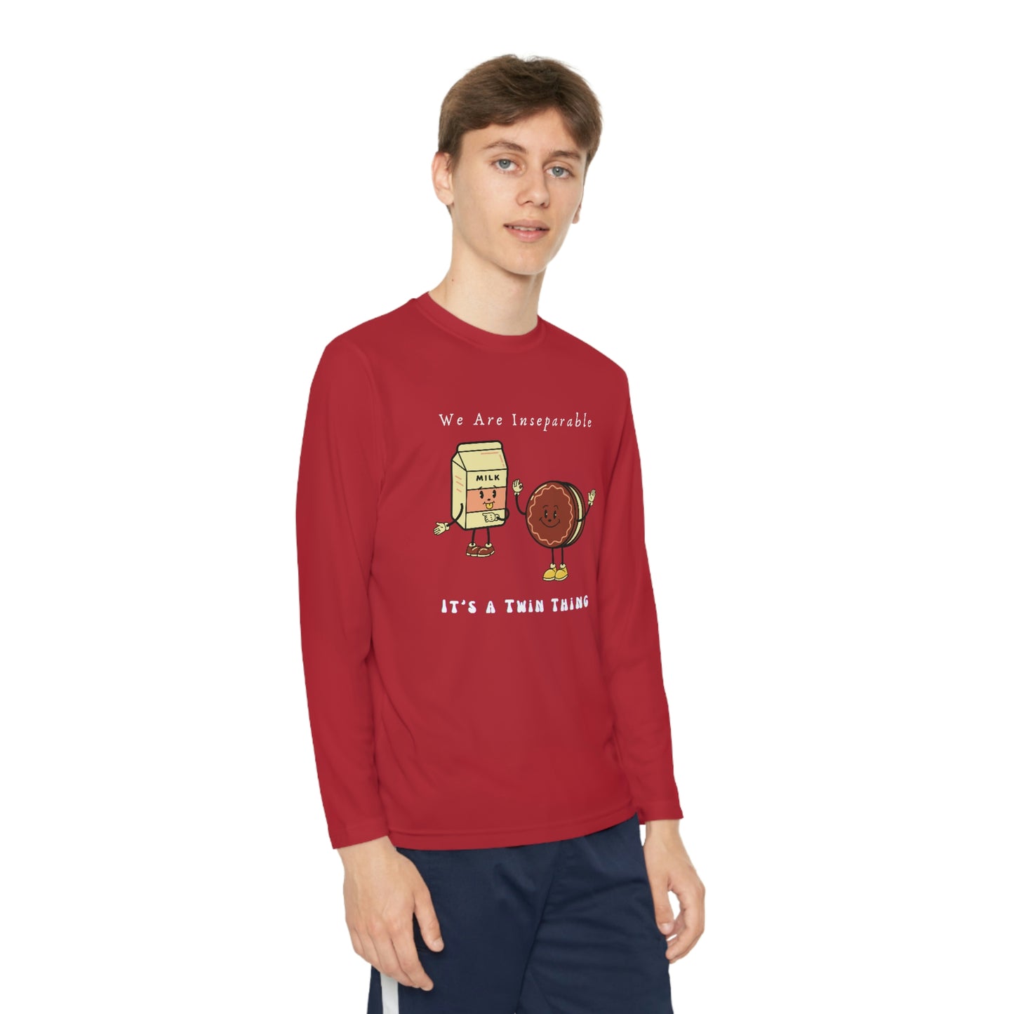 Twin, Youth Long Sleeve Competitor Tee