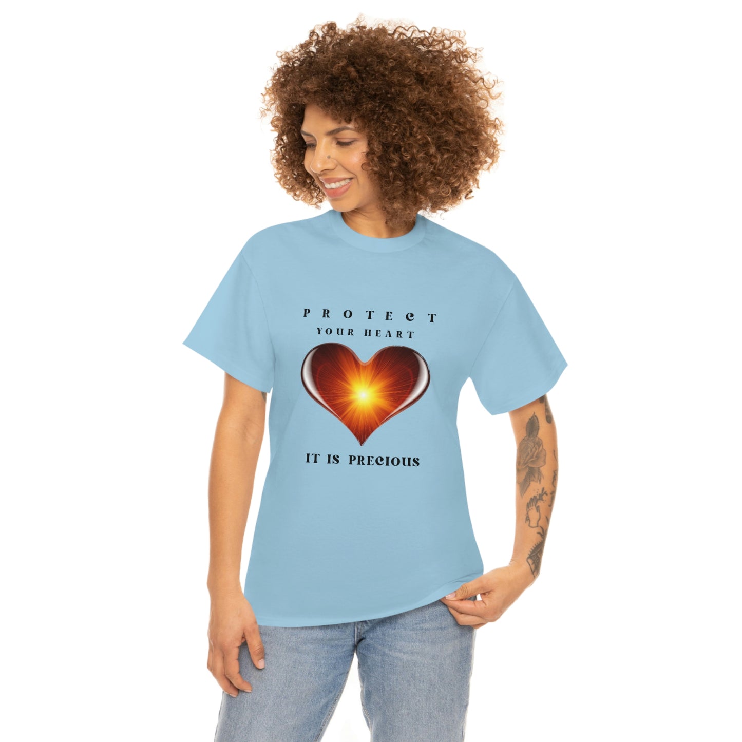 Protect Your Heart Unisex Heavy Cotton Tee