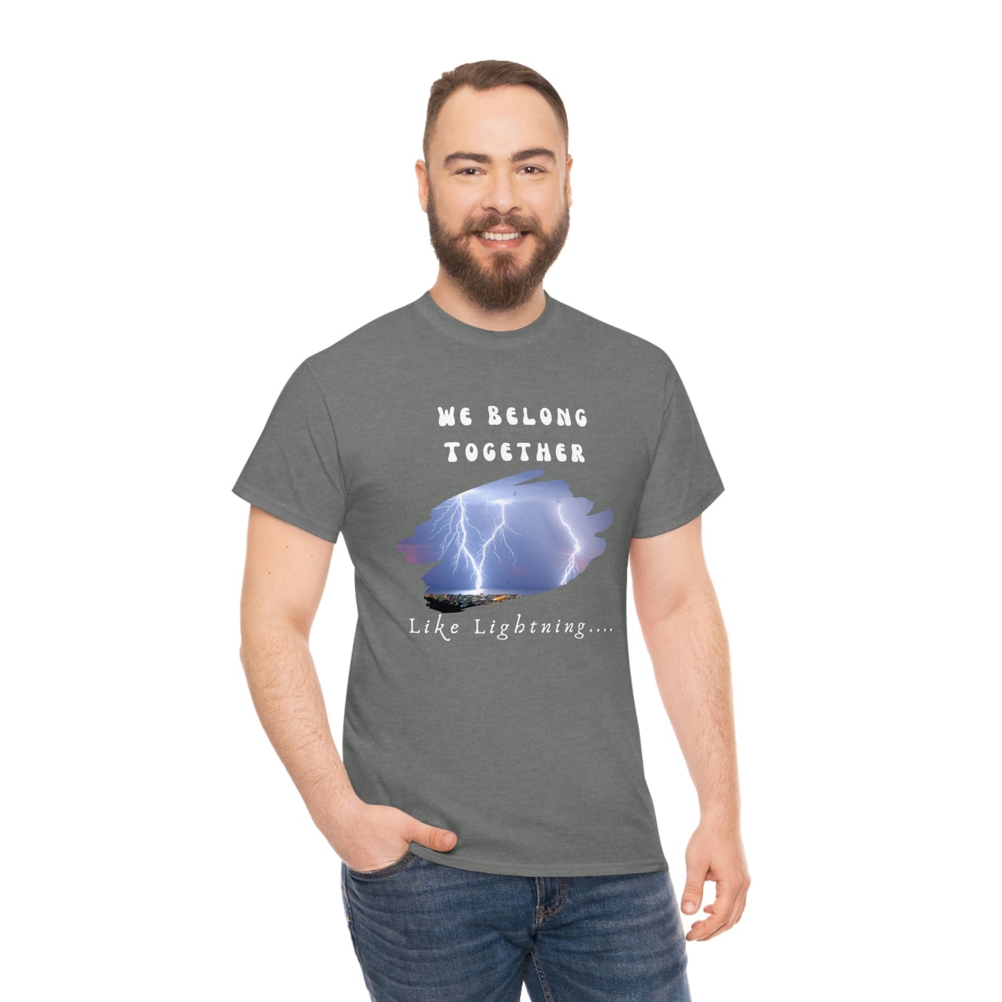 Stronger Together, Love, Unisex Heavy Cotton Tee