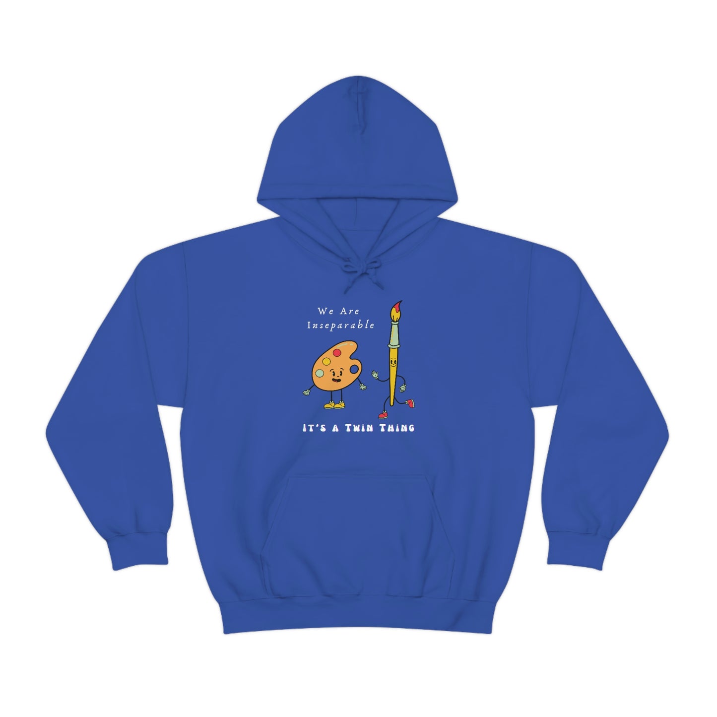 Twin, Unisex Heavy Blend™ Hooded Sweatshirt