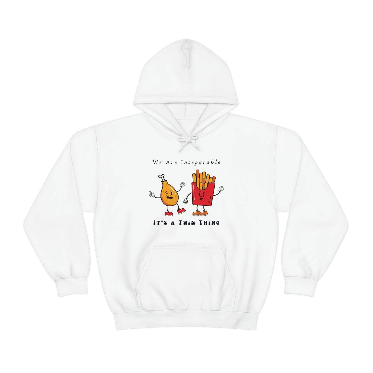 Twin, Unisex Heavy Blend™ Hooded Sweatshirt