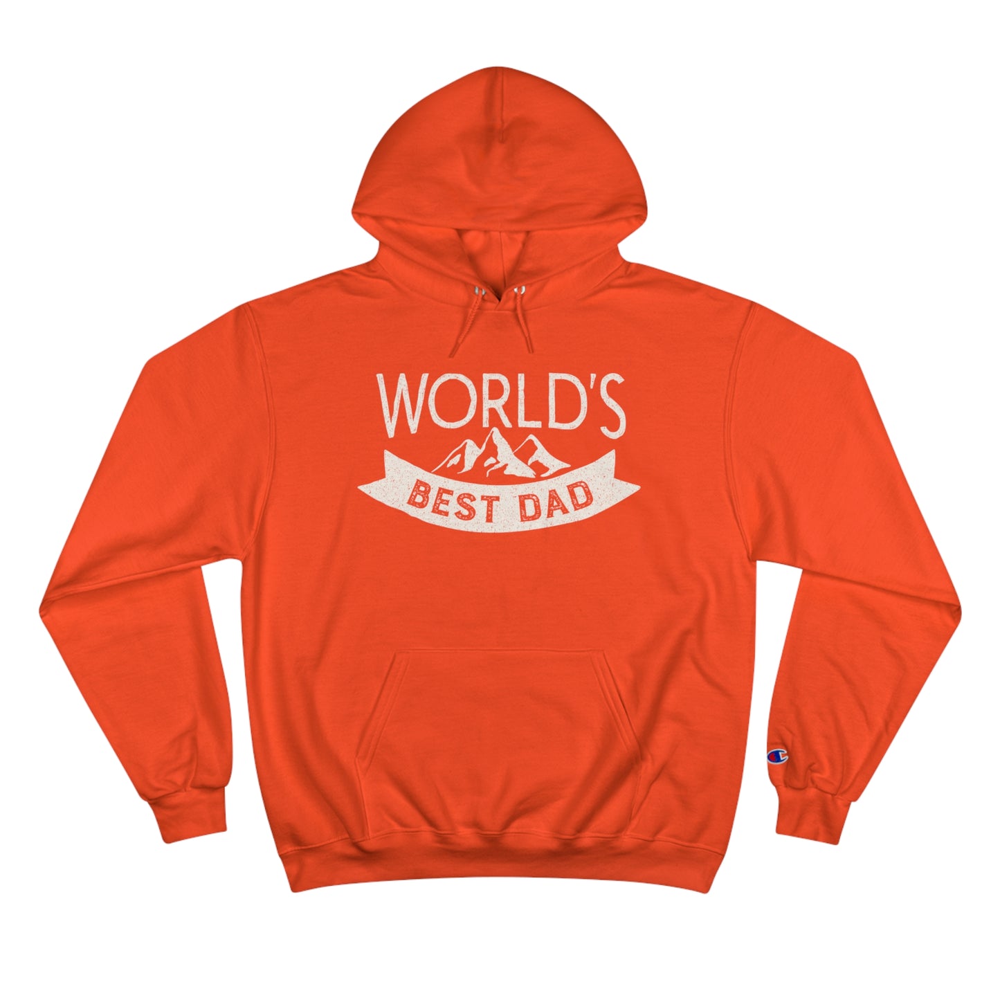 Exotic Print Fathers Day Champion Hoodie