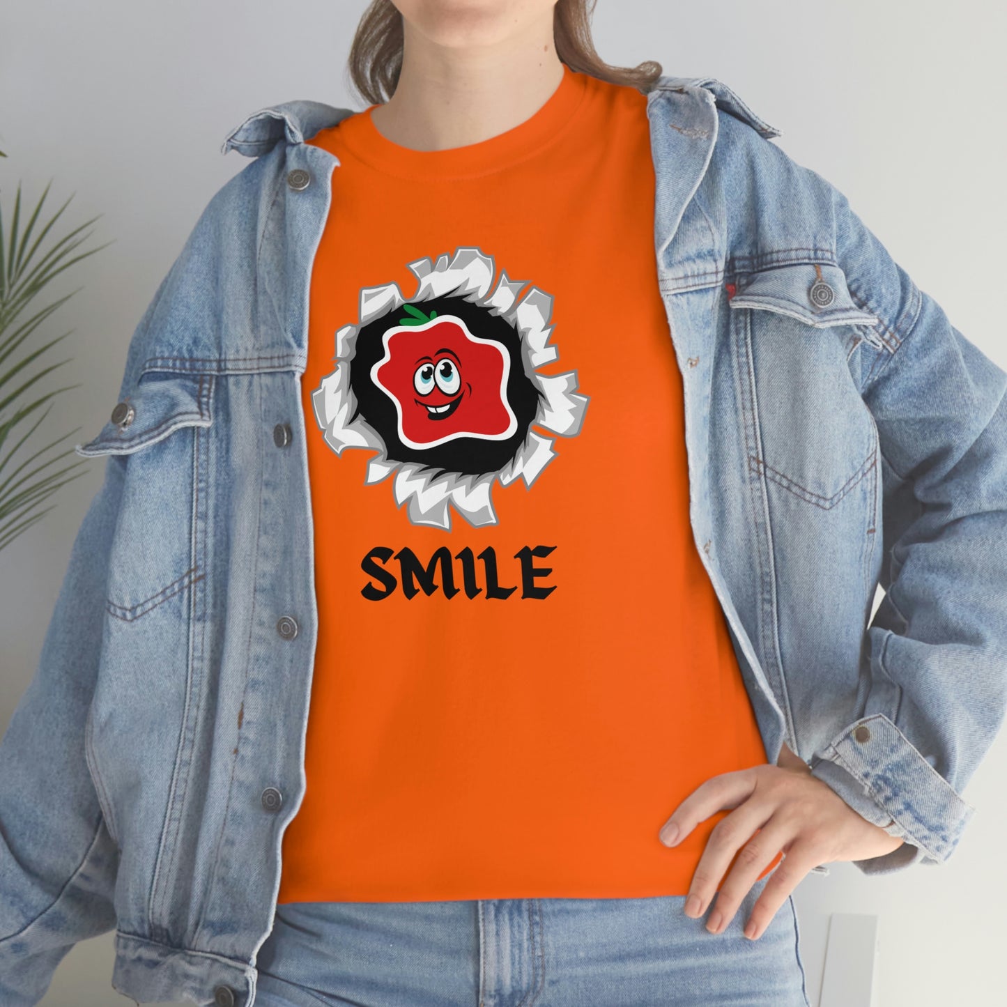 Smile Unisex Heavy Cotton Tee