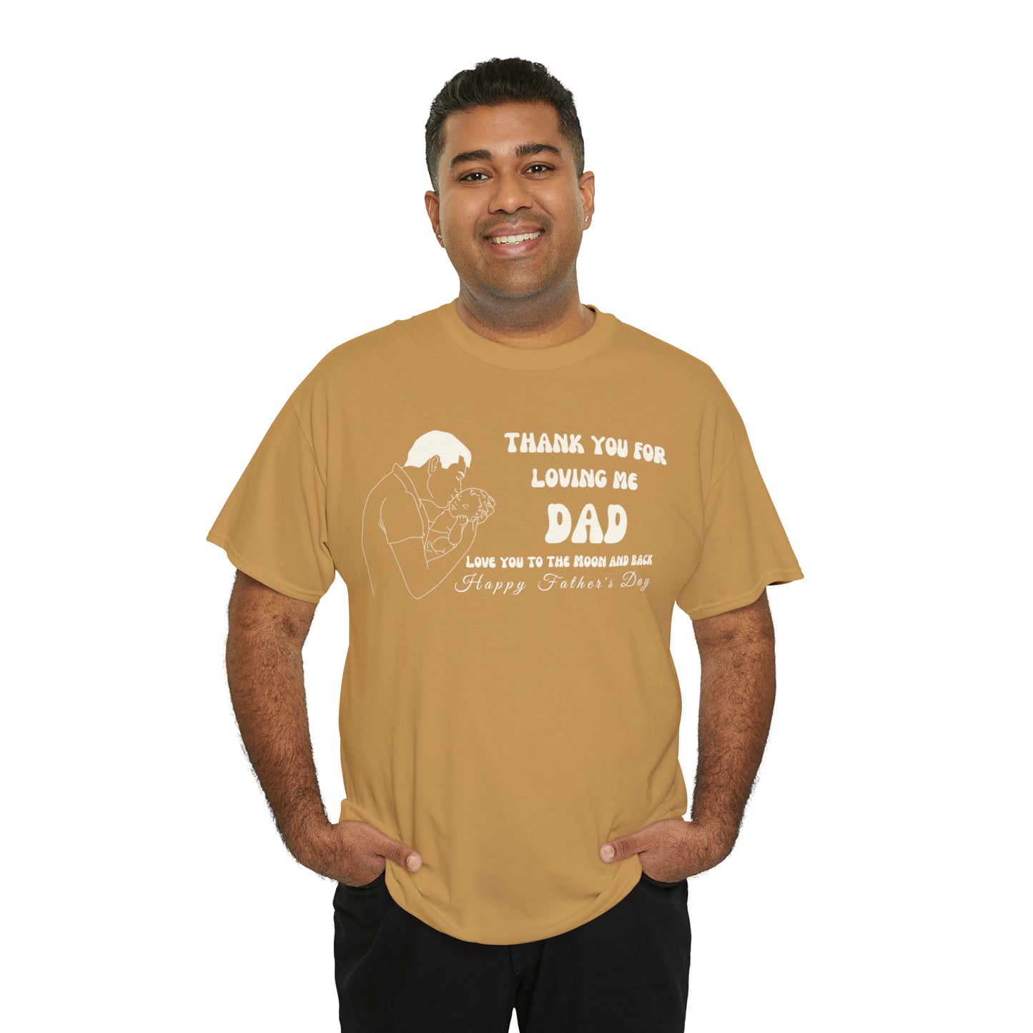 Exotic Print Father's Day Unisex Heavy Cotton Tee