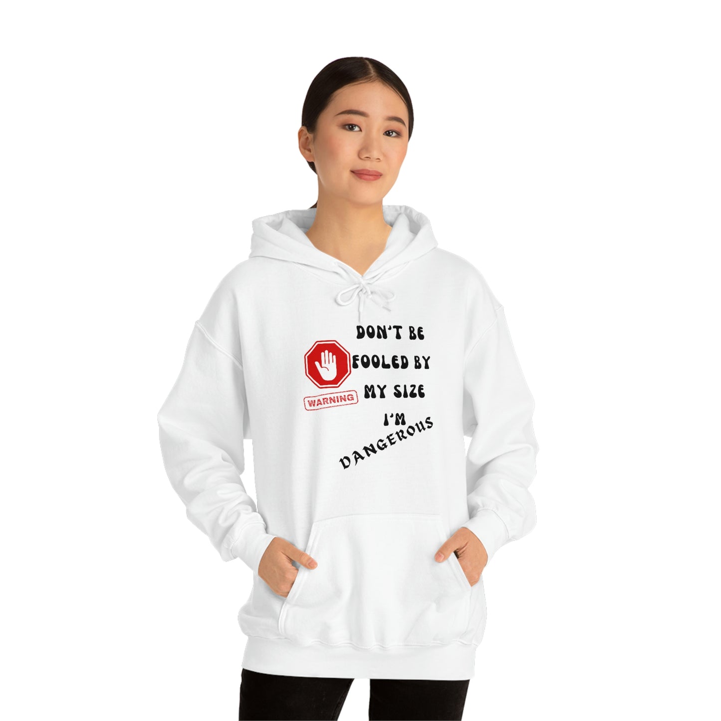 Warning, Unisex Heavy Blend™ Hooded Sweatshirt