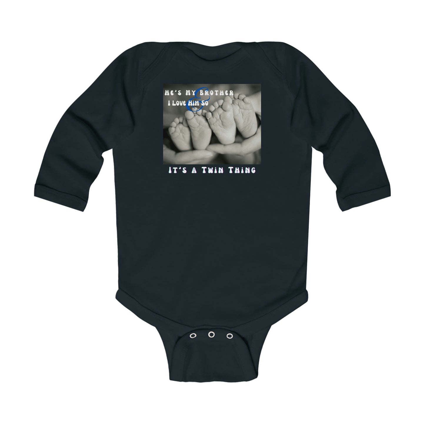 Baby Talk, Infant Long Sleeve Bodysuit