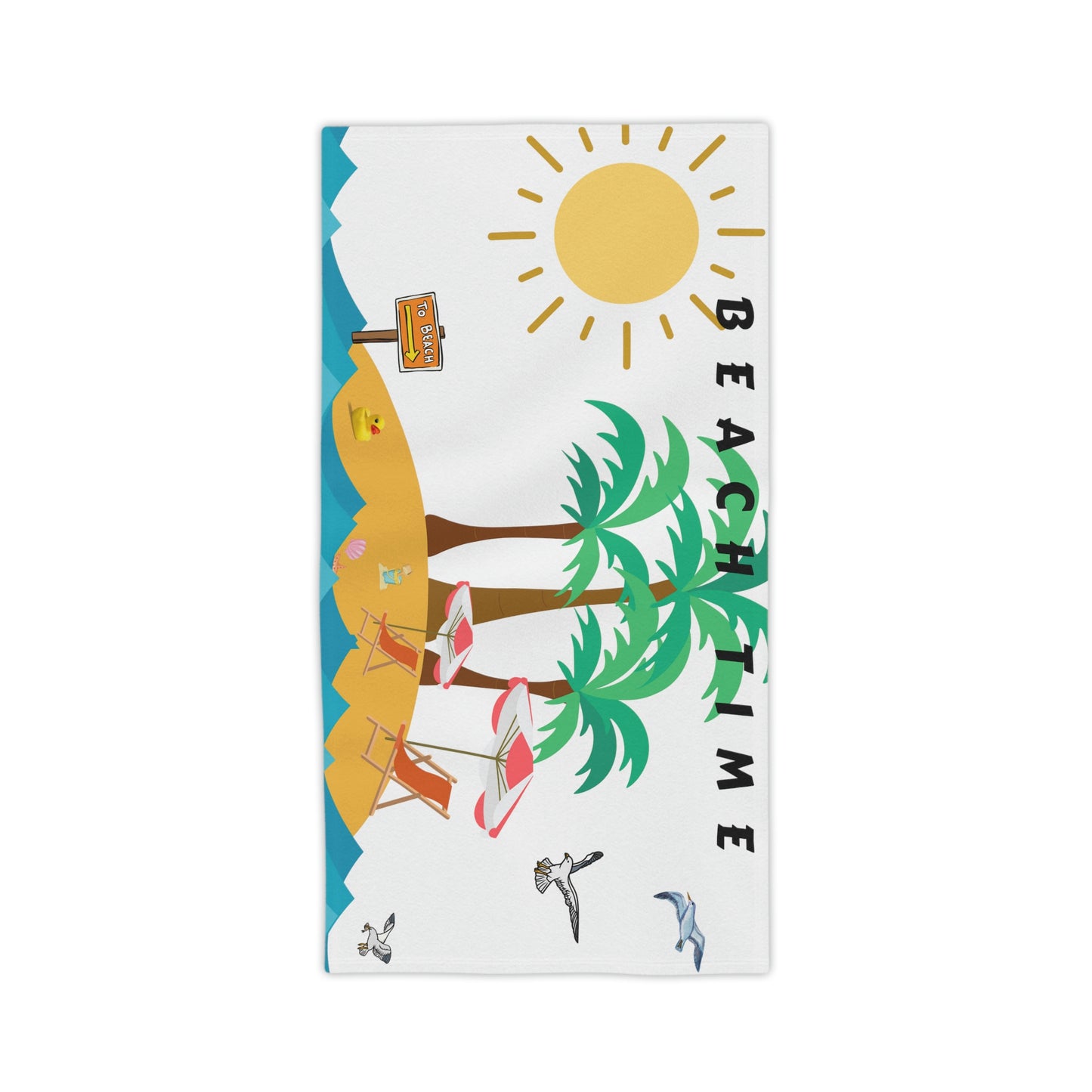 Beach Time Beach Towels