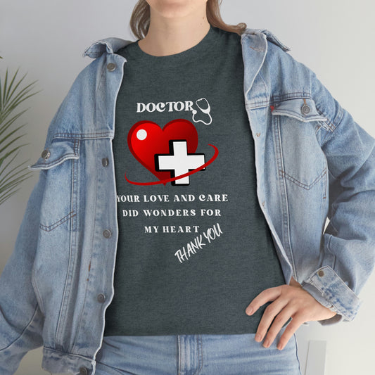 Medical, CVICU, EKG, Unisex Heavy Cotton Tee