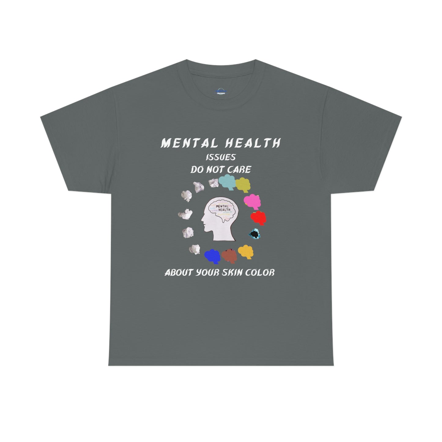 Mental Health Unisex Heavy Cotton Tee