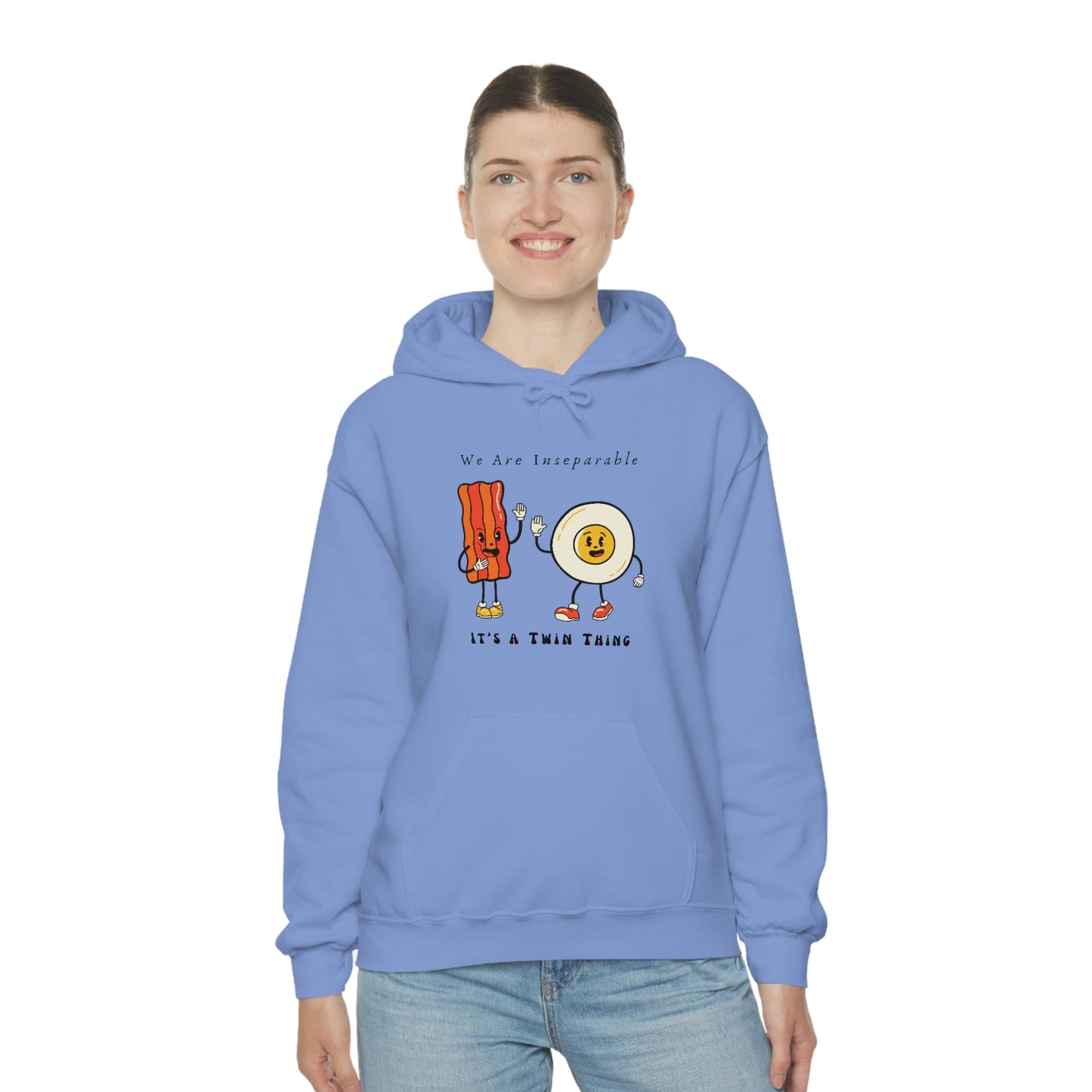 Twin, Unisex Heavy Blend™ Hooded Sweatshirt