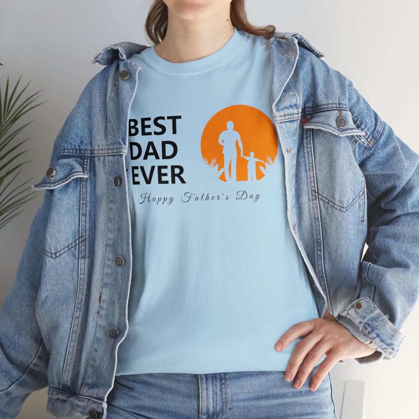 Exotic Print Father's Day Unisex Heavy Cotton Tee