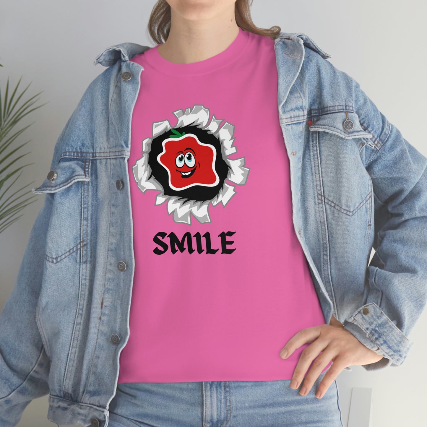 Smile Unisex Heavy Cotton Tee