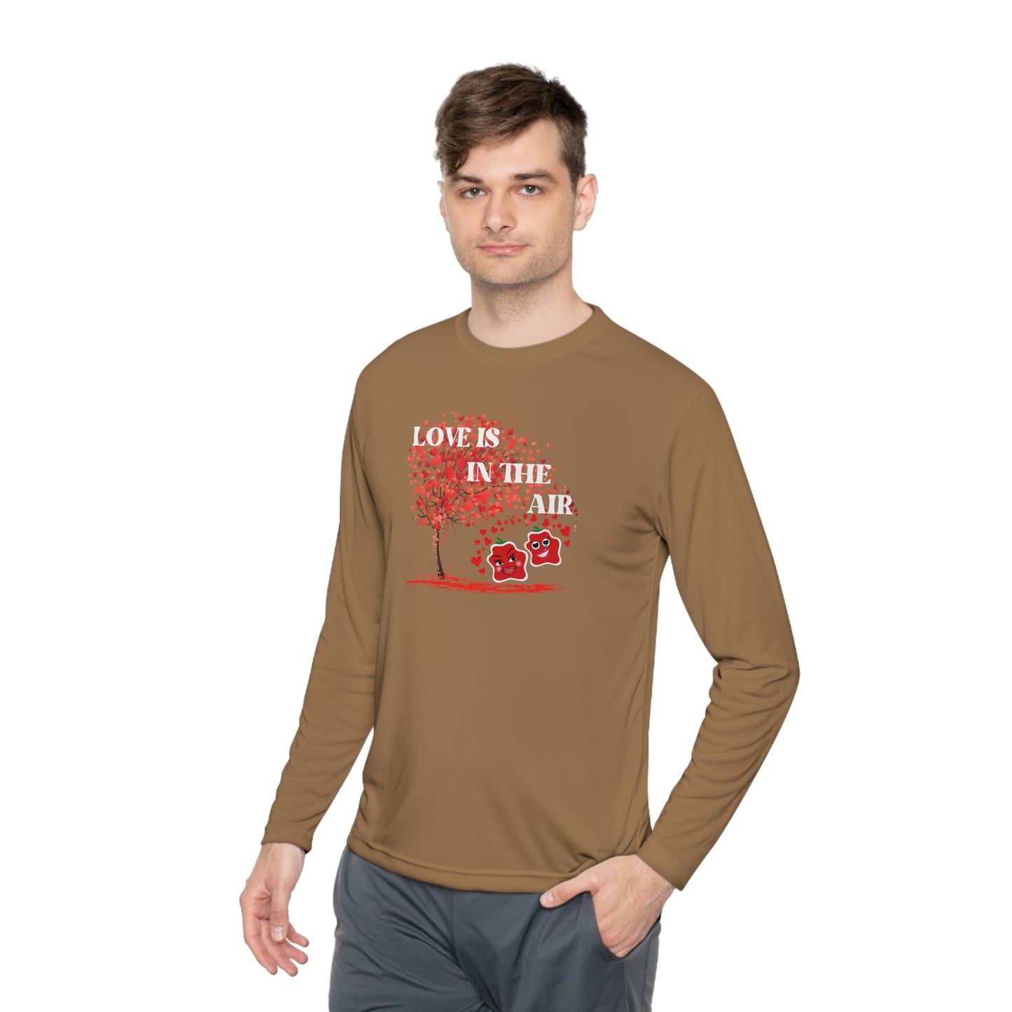 Smile Unisex Lightweight Long Sleeve Tee