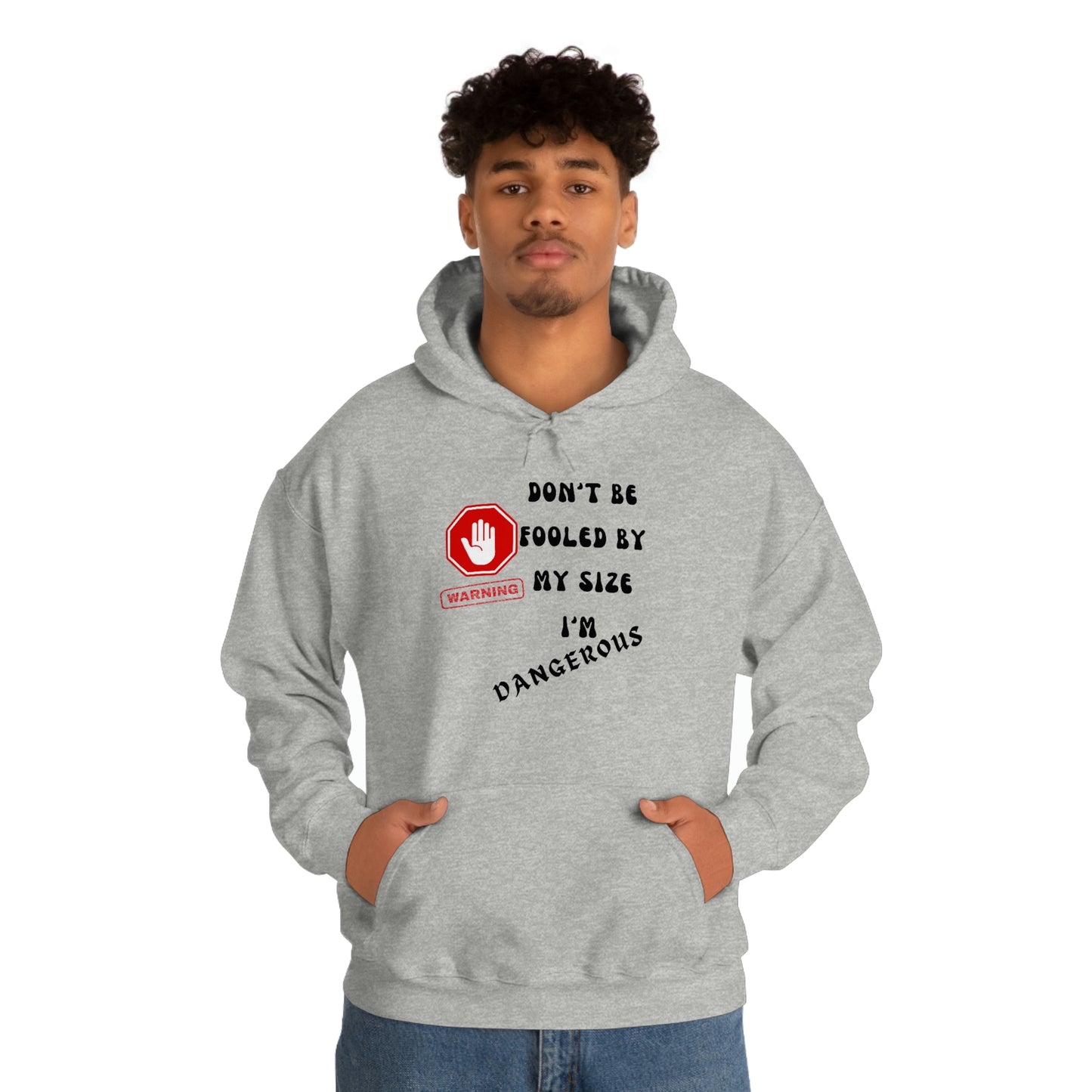 Warning, Unisex Heavy Blend™ Hooded Sweatshirt