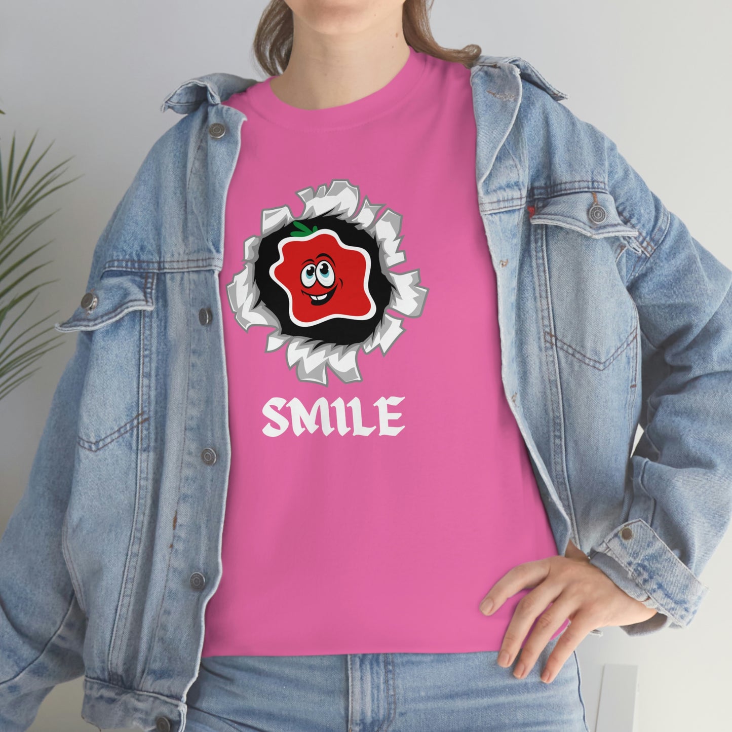 Smile Unisex Heavy Cotton Tee