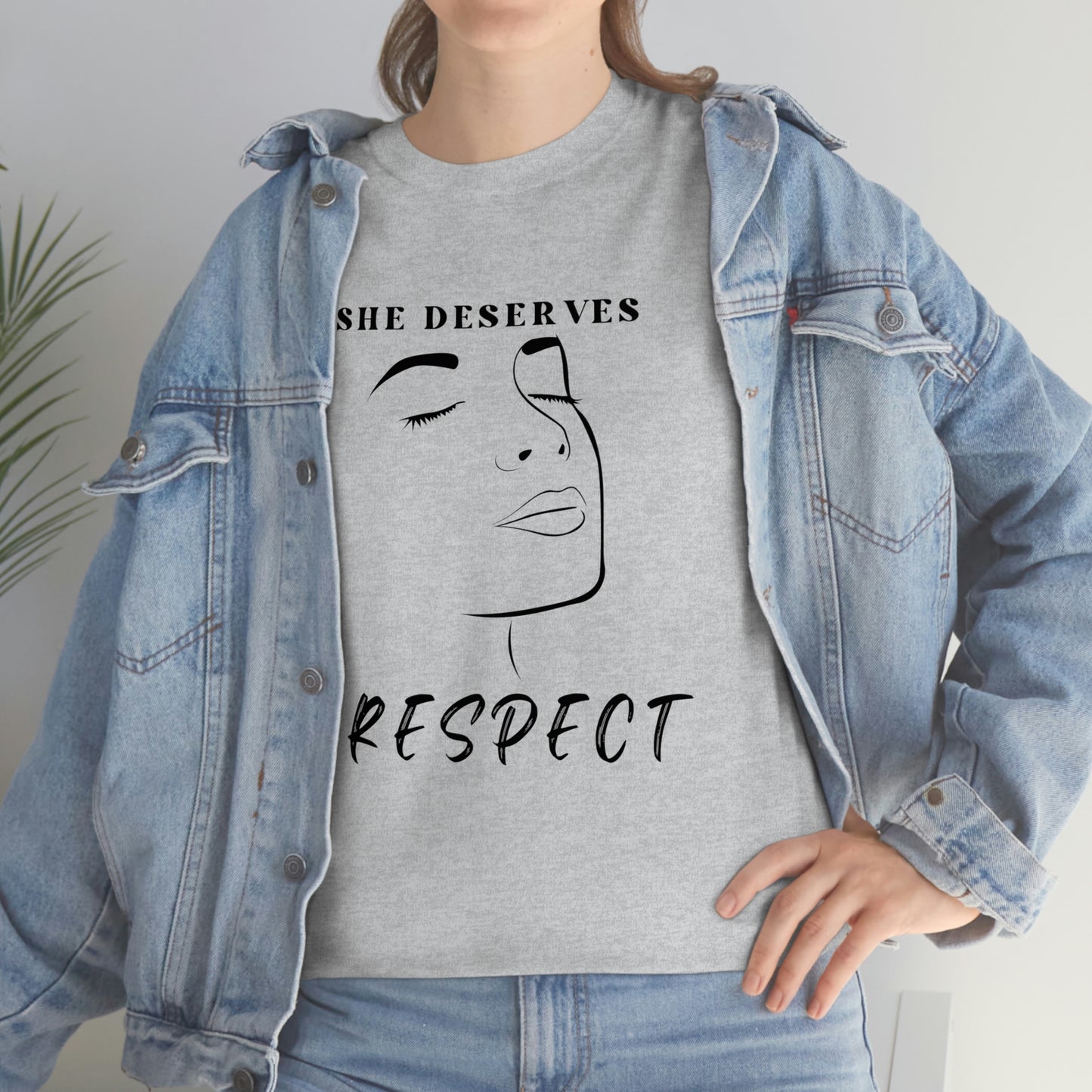 Respect Unisex Heavy Cotton Tee