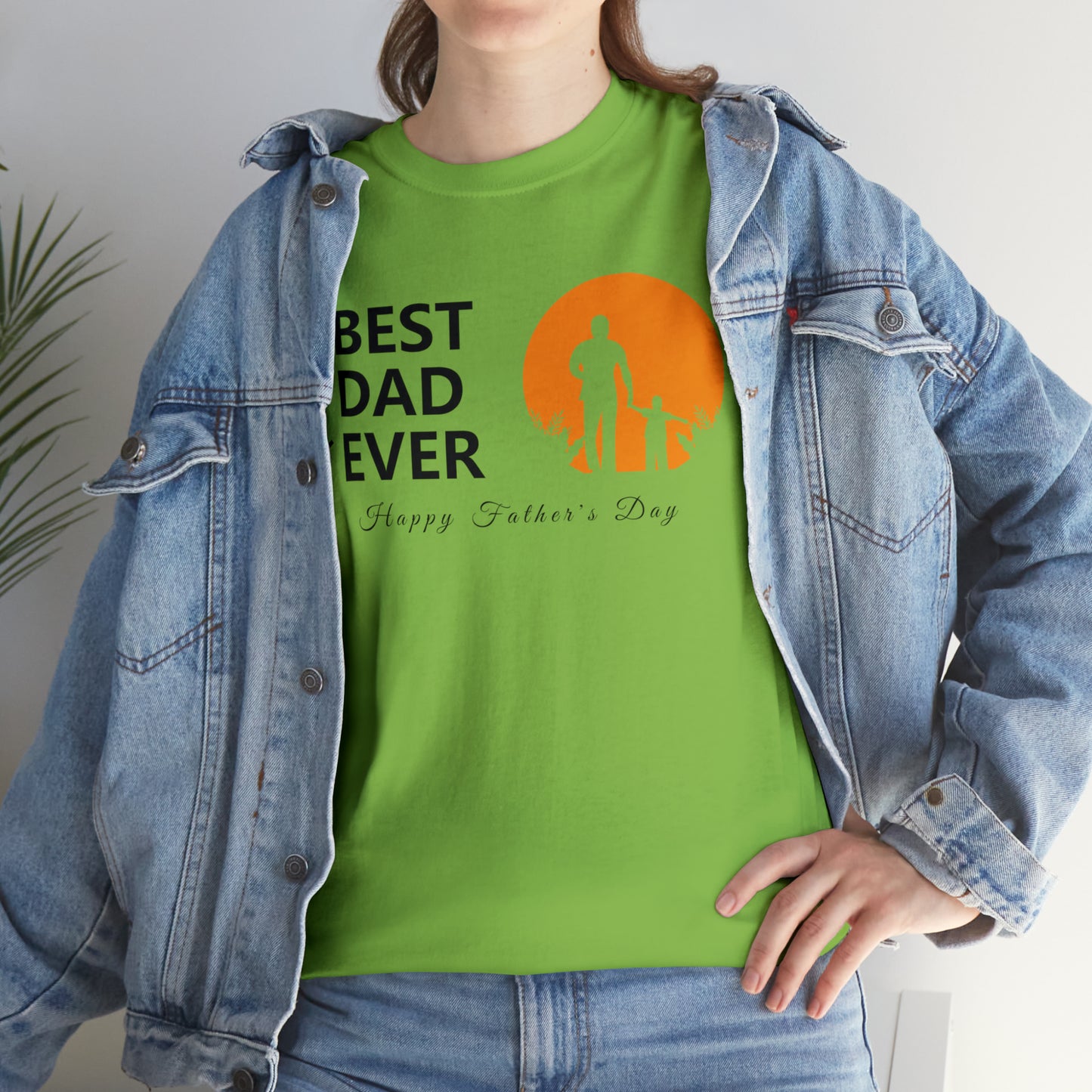 Exotic Print Father's Day Unisex Heavy Cotton Tee