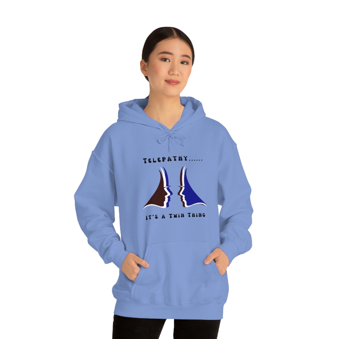 Twin, Unisex Heavy Blend™ Hooded Sweatshirt