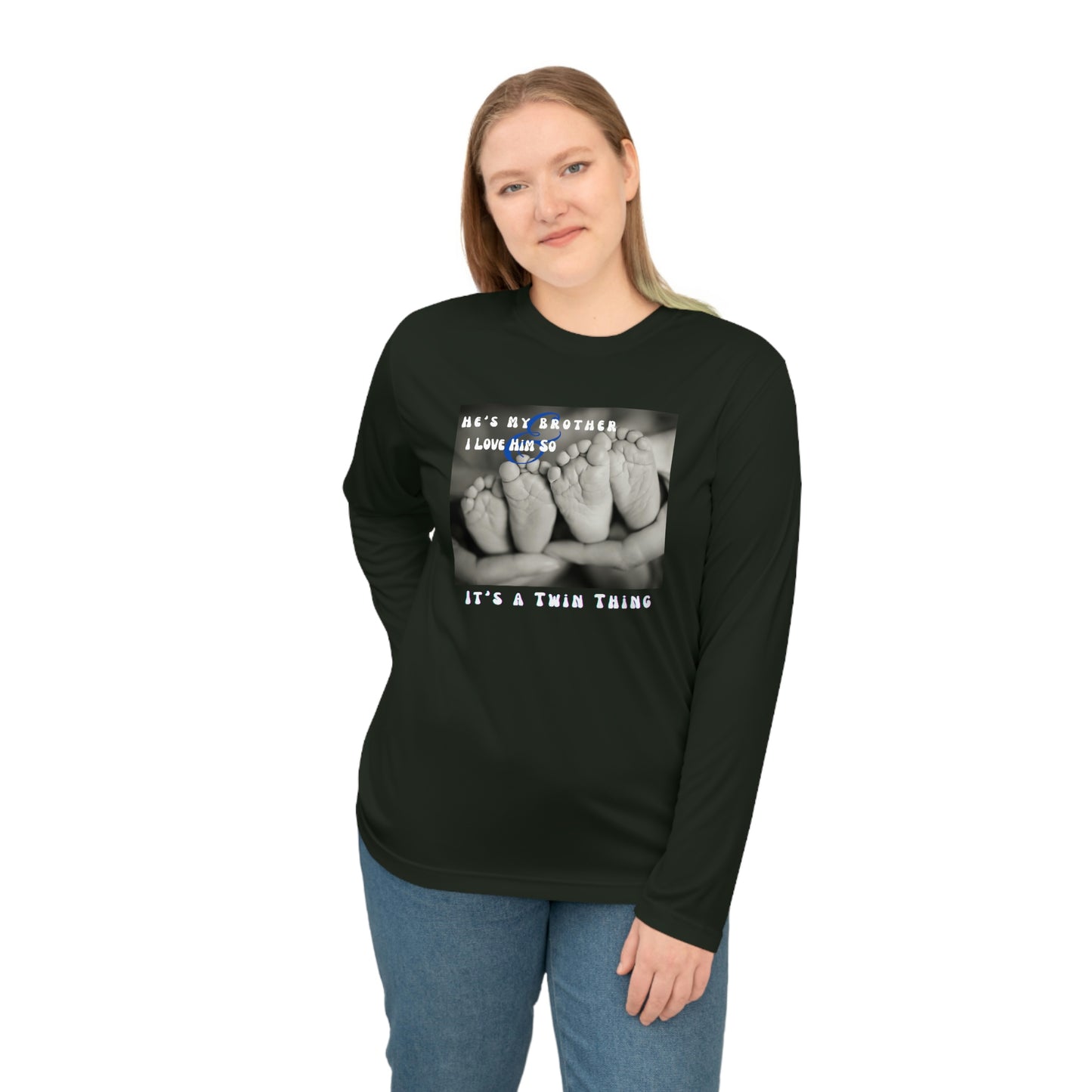 Twin, Unisex Performance Long Sleeve Shirt