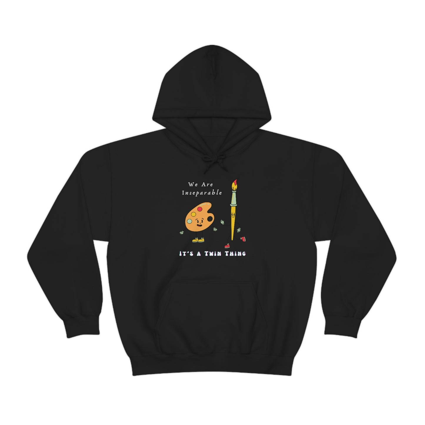 Twin, Unisex Heavy Blend™ Hooded Sweatshirt